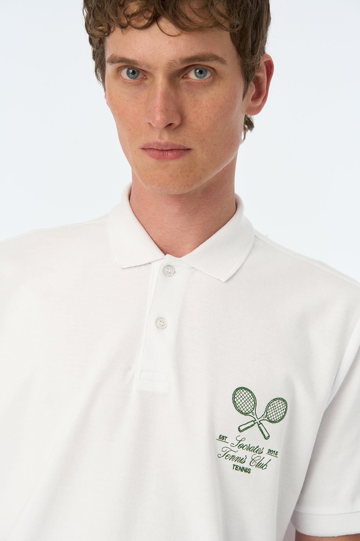 Socrates Tennis Club Polo - Beyaz