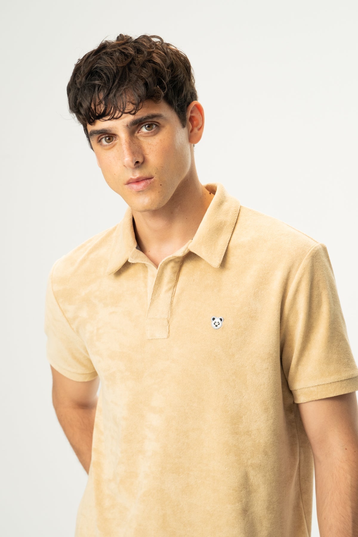 Panda Terry Polo - Bej