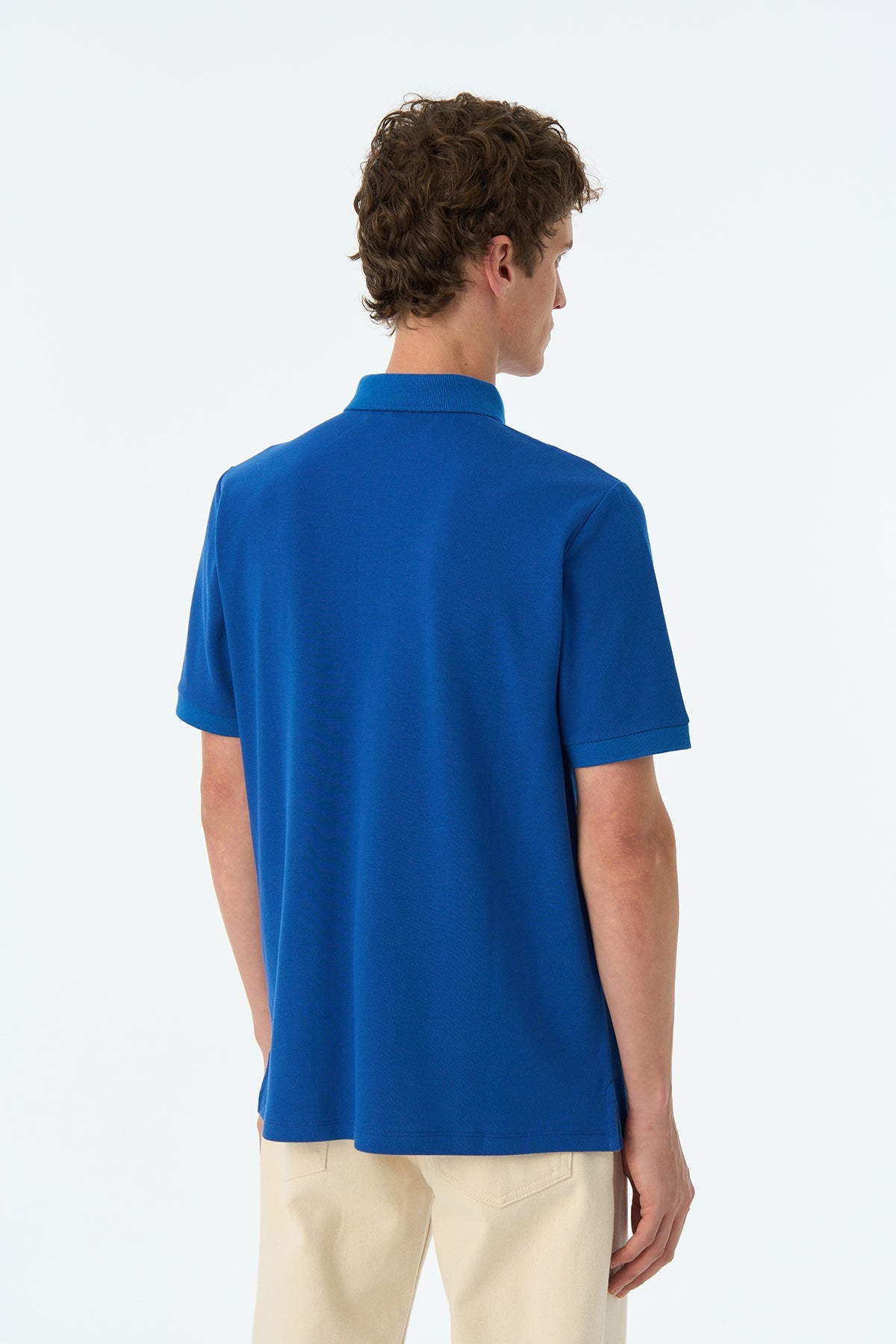 France 10 Polo - Saks Mavi