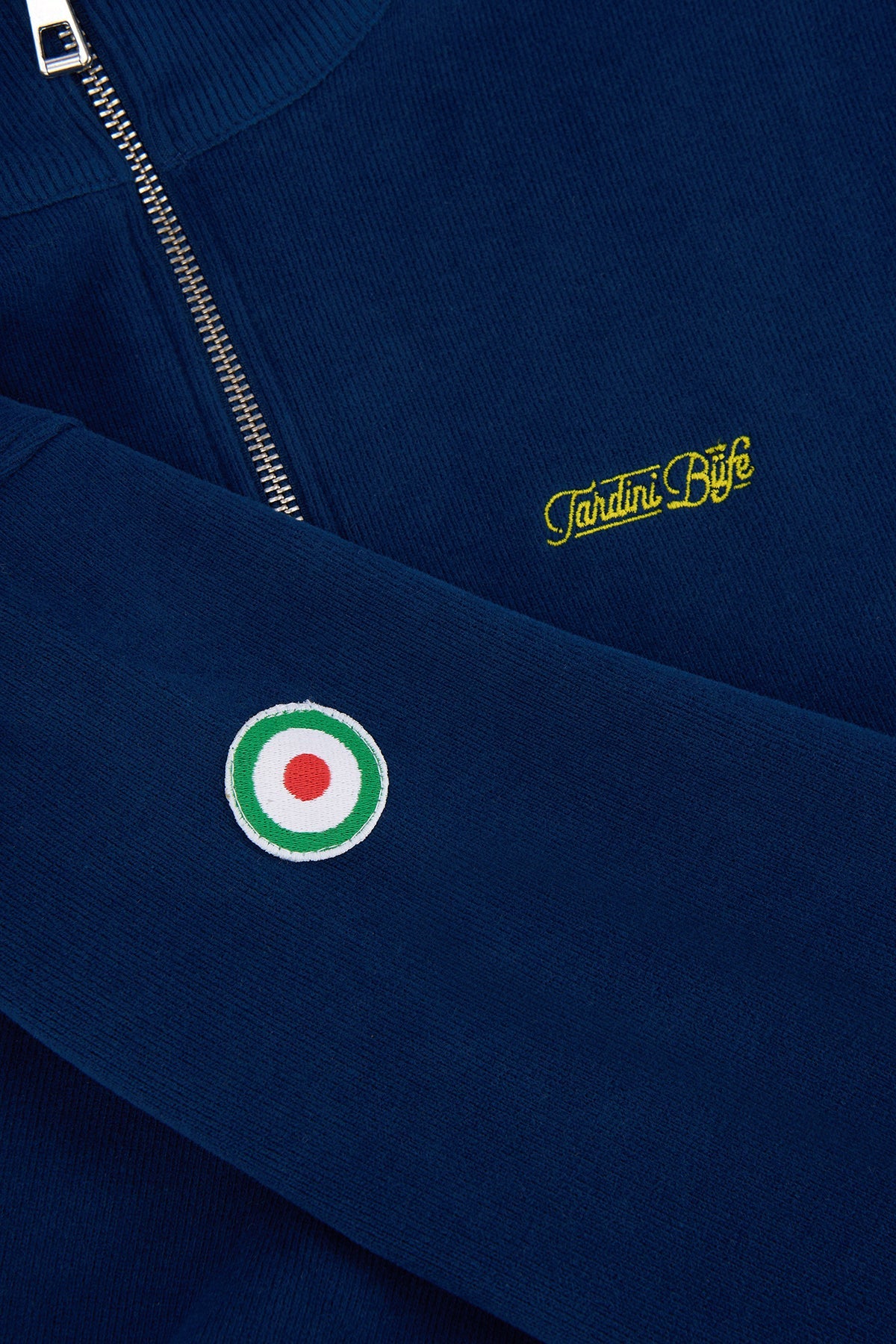 Tardini Büfe SuperSoft Çeyrek Fermuarlı Sweatshirt - Lacivert