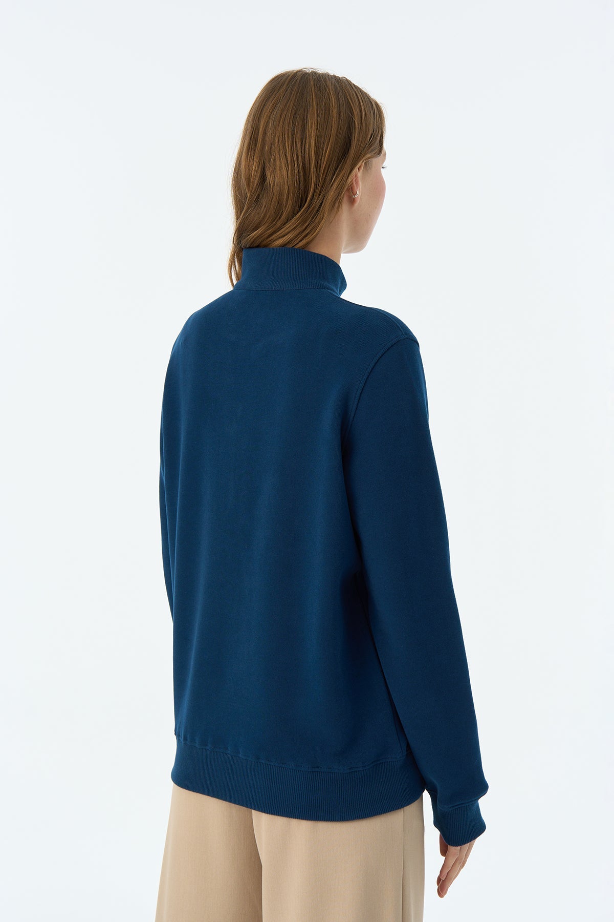 Socrates Tennis Club SuperSoft Quarter-Zip Sweatshirt - Lacivert