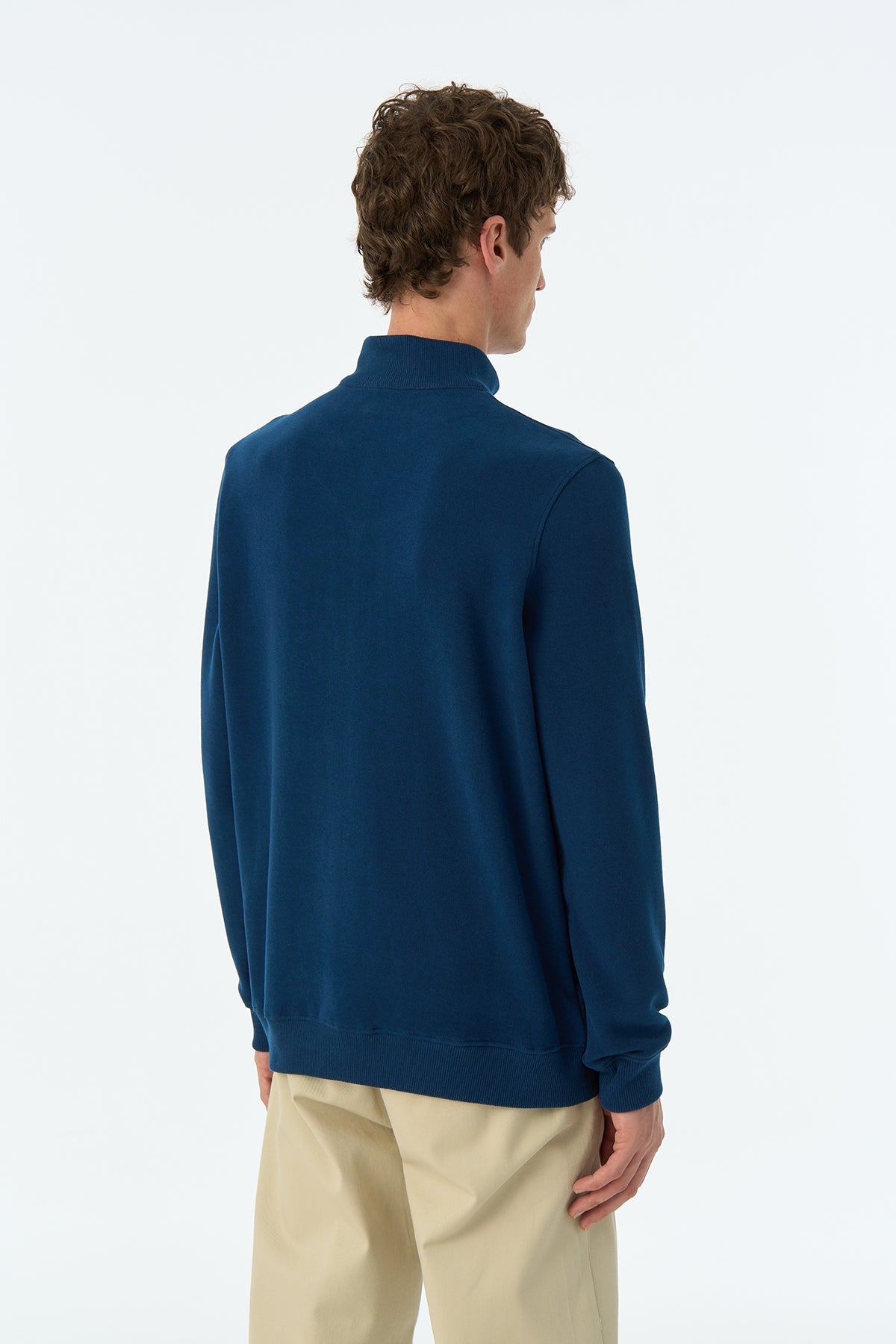 Socrates Tennis Club SuperSoft Quarter-Zip Sweatshirt - Lacivert