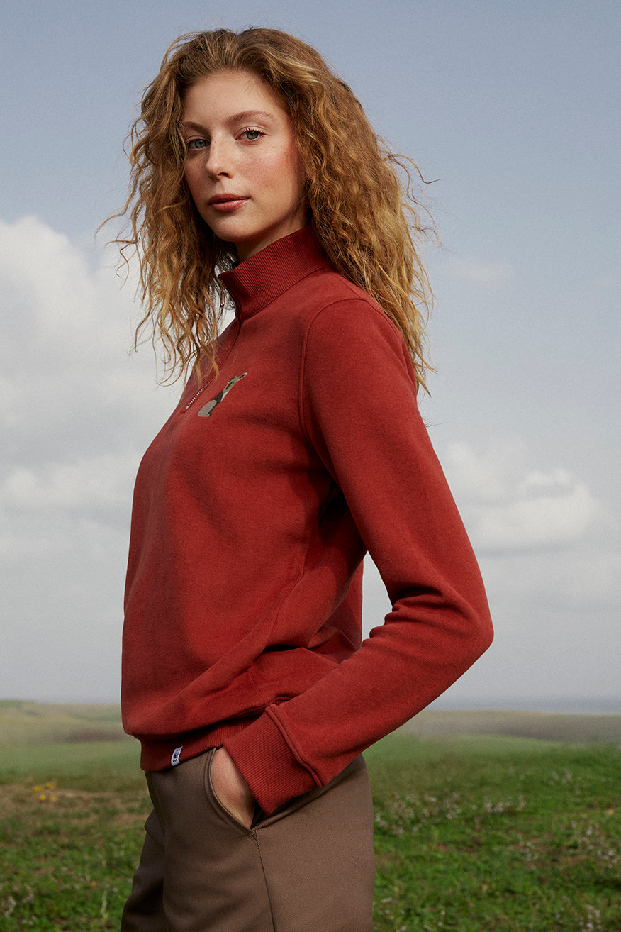 Koala SuperSoft Quarter-Zip Sweatshirt - Kiremit