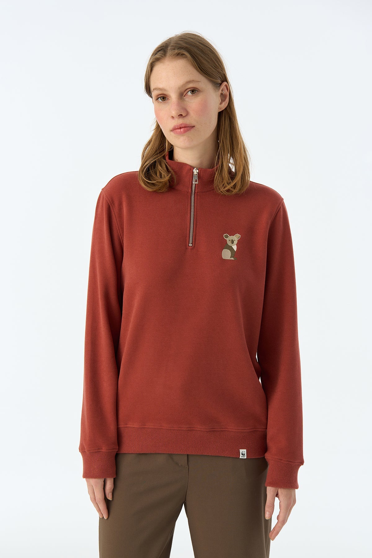 Koala SuperSoft Quarter-Zip Sweatshirt - Kiremit