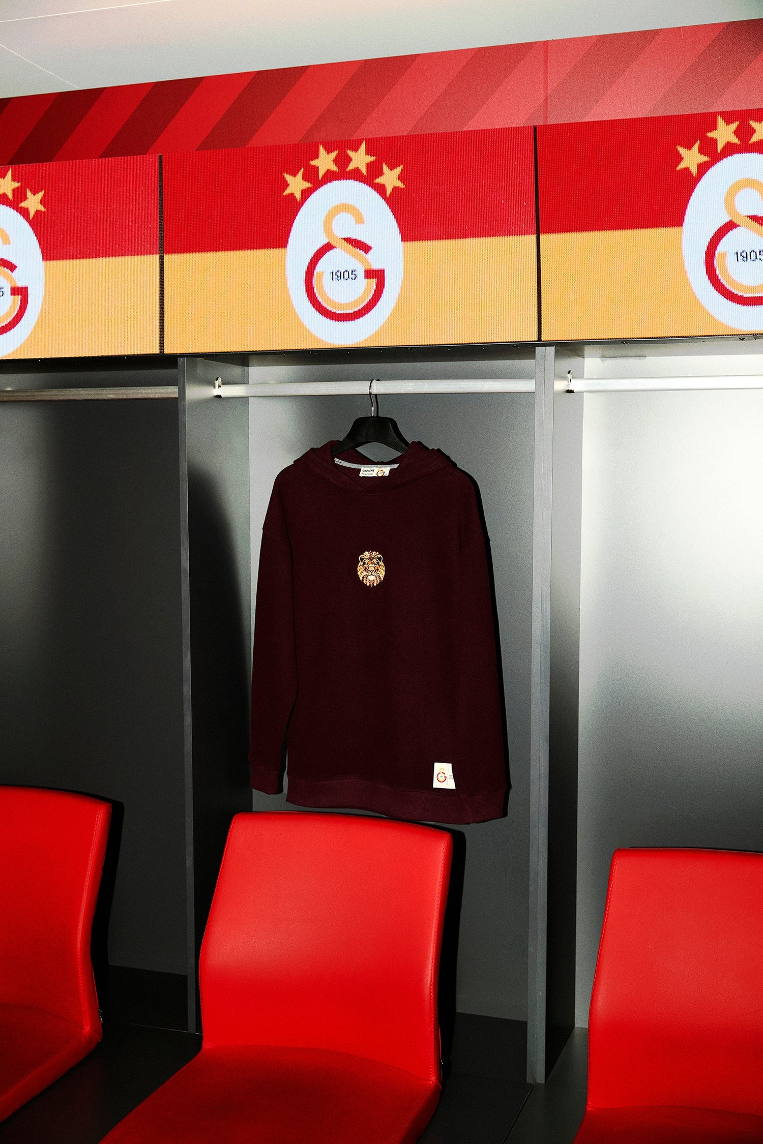 Aslan SuperSoft Hoodie - Bordo