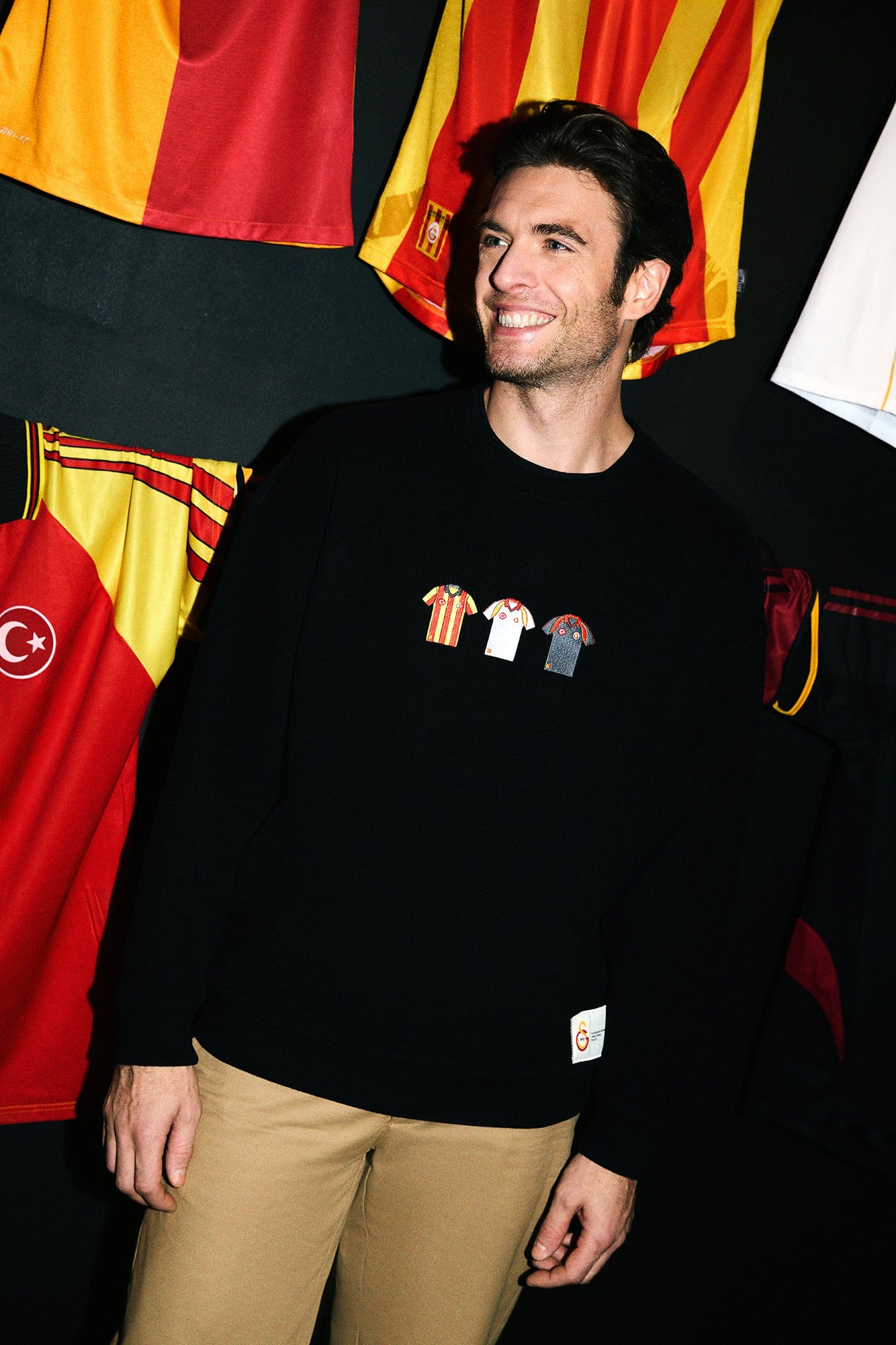 1999/00 Forma Seti SuperSoft Sweatshirt - Siyah