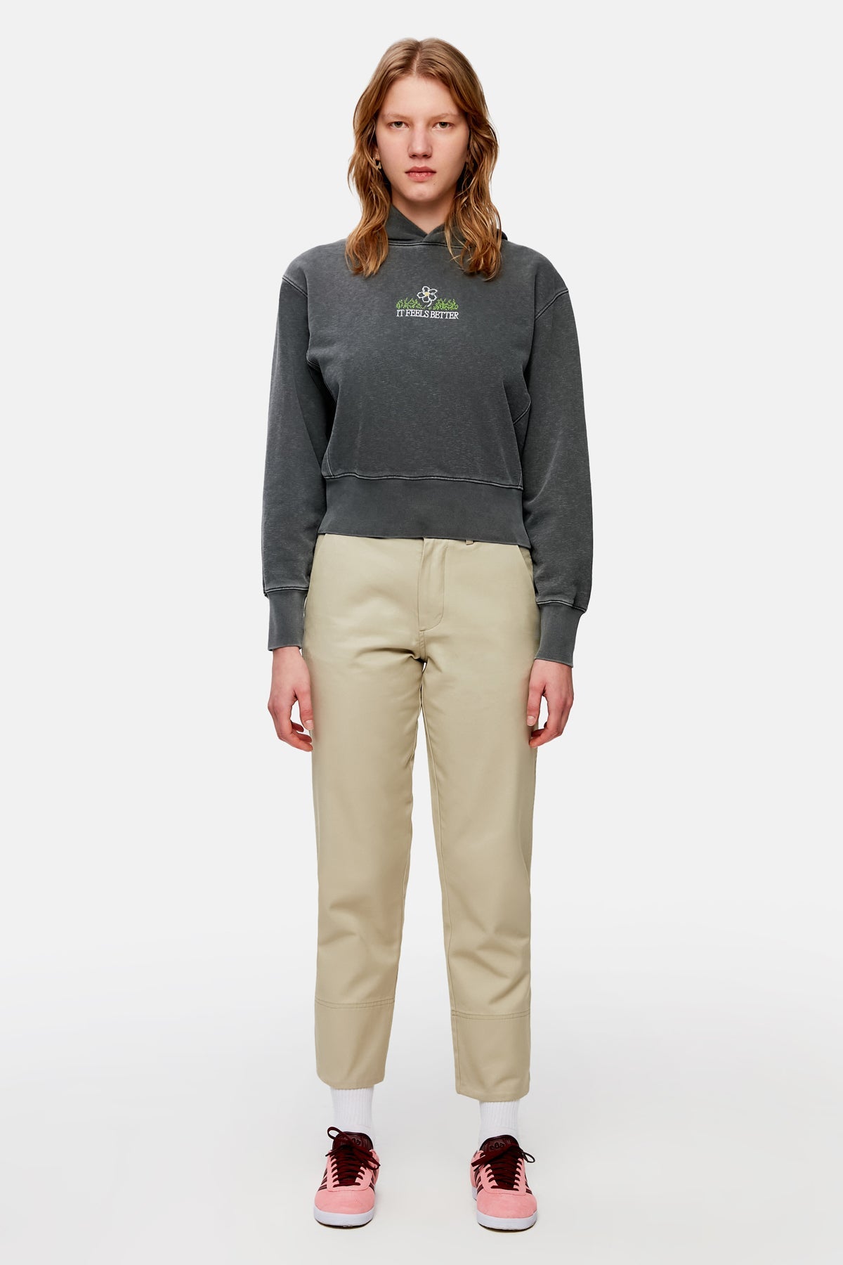 Logo Tag Painter Pants - Abby Stone