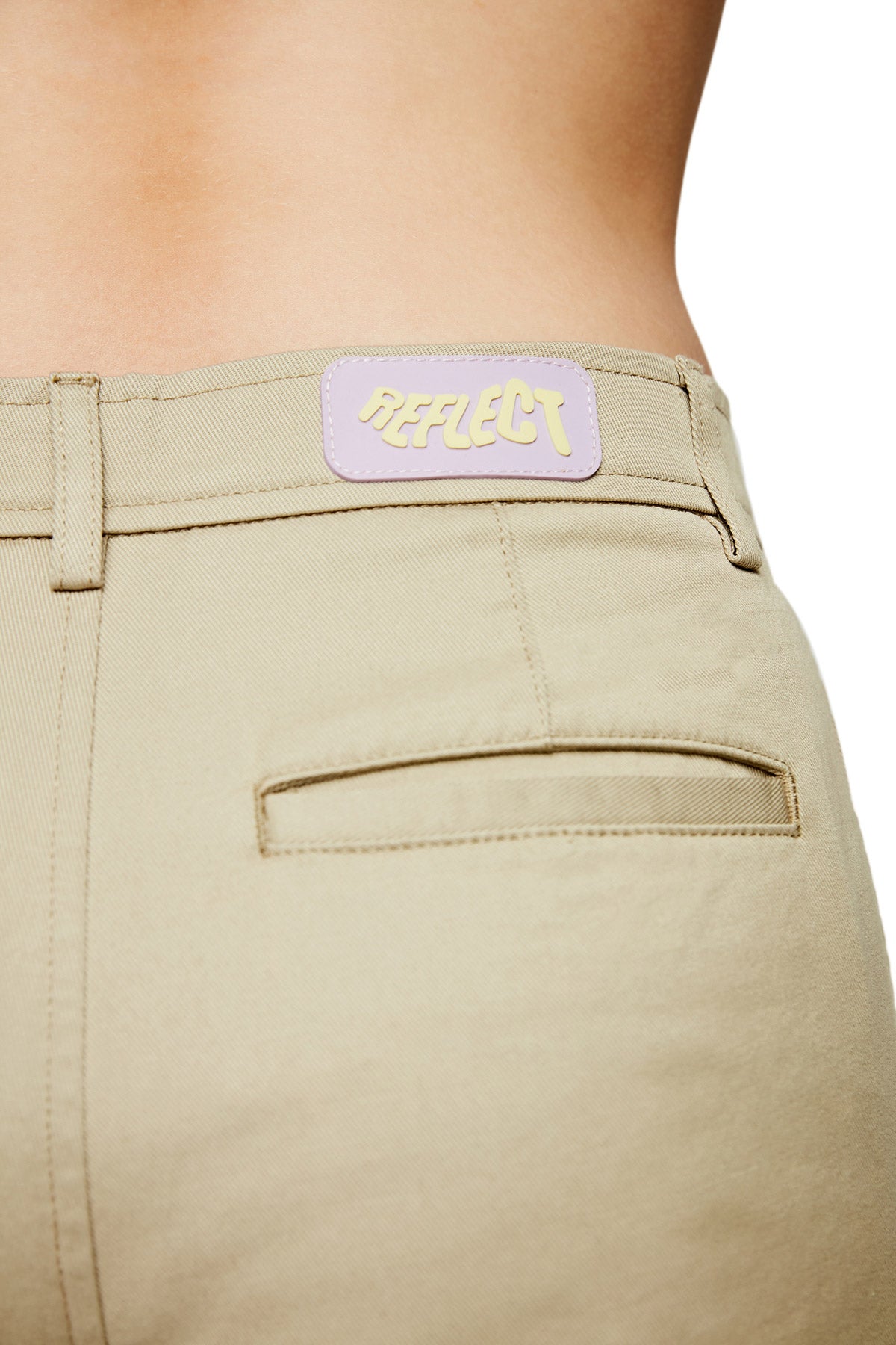 Logo Tag Painter Pants - Abby Stone