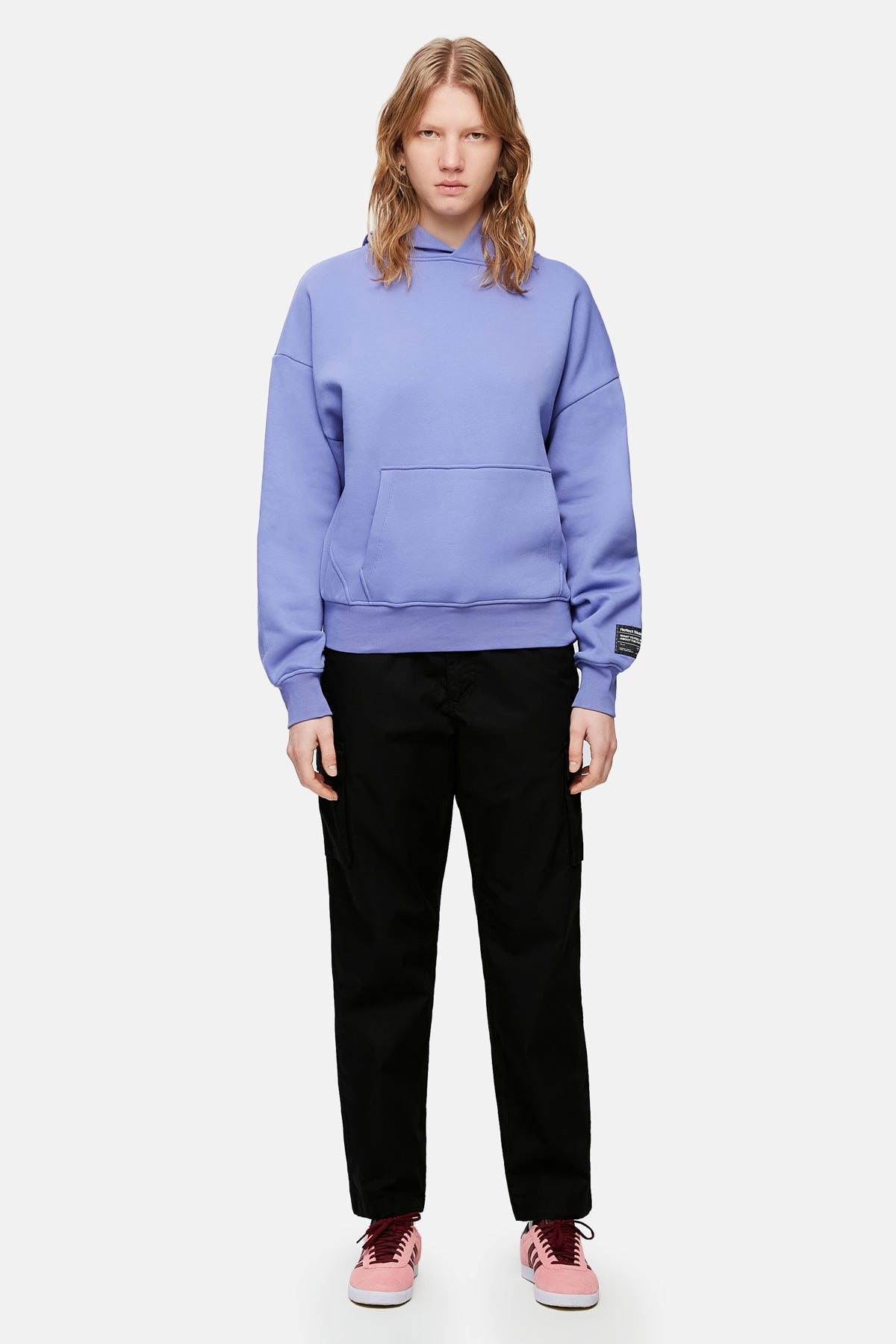 Modernism_V2.0 Baggy Hoodie - Lilac