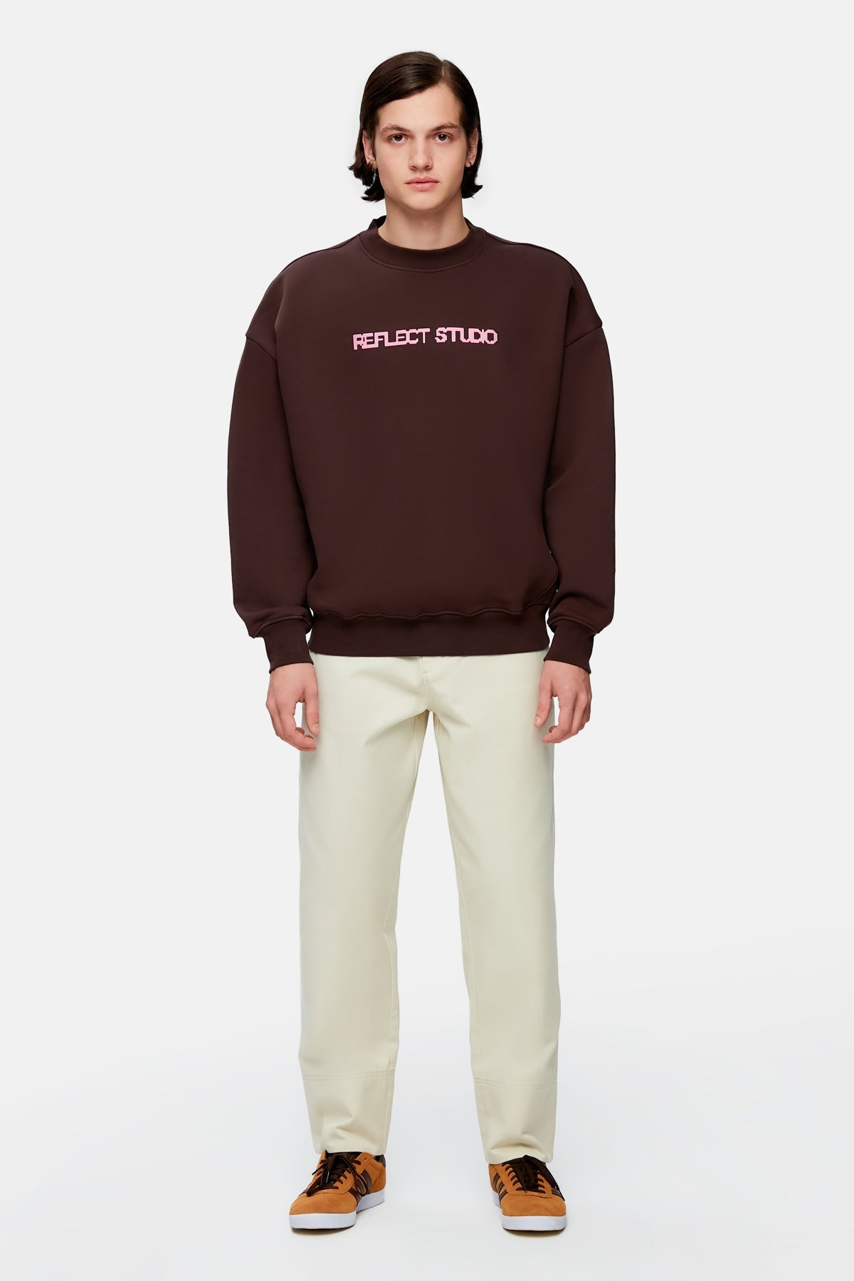 Modernize Baggy Sweatshirt - Safari Green