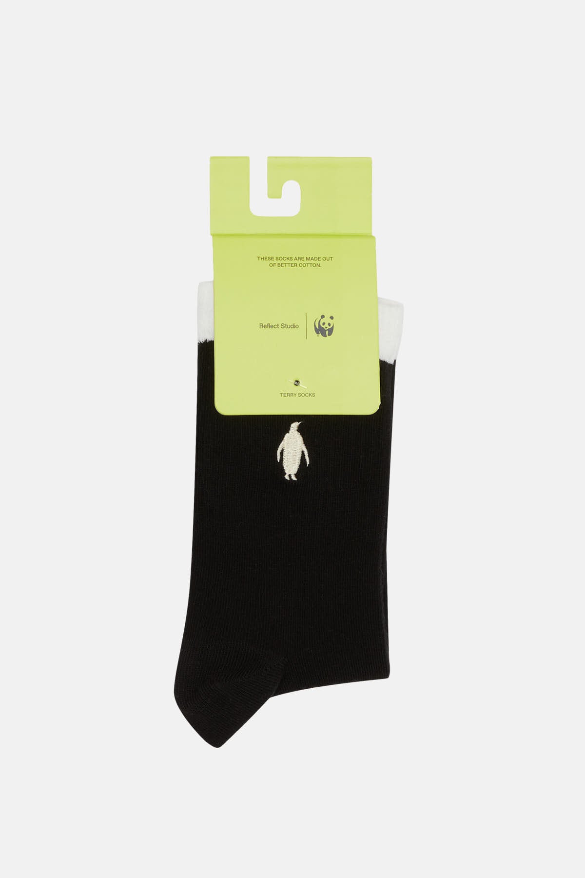 İmparator Penguen Çorap - Siyah/Beyaz