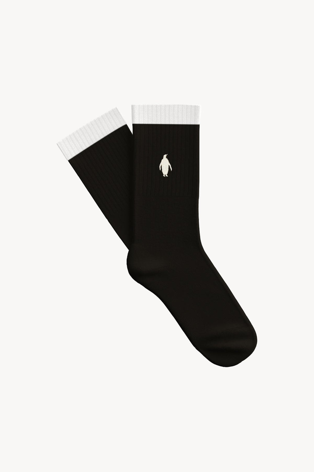 İmparator Penguen Çorap - Siyah/Beyaz