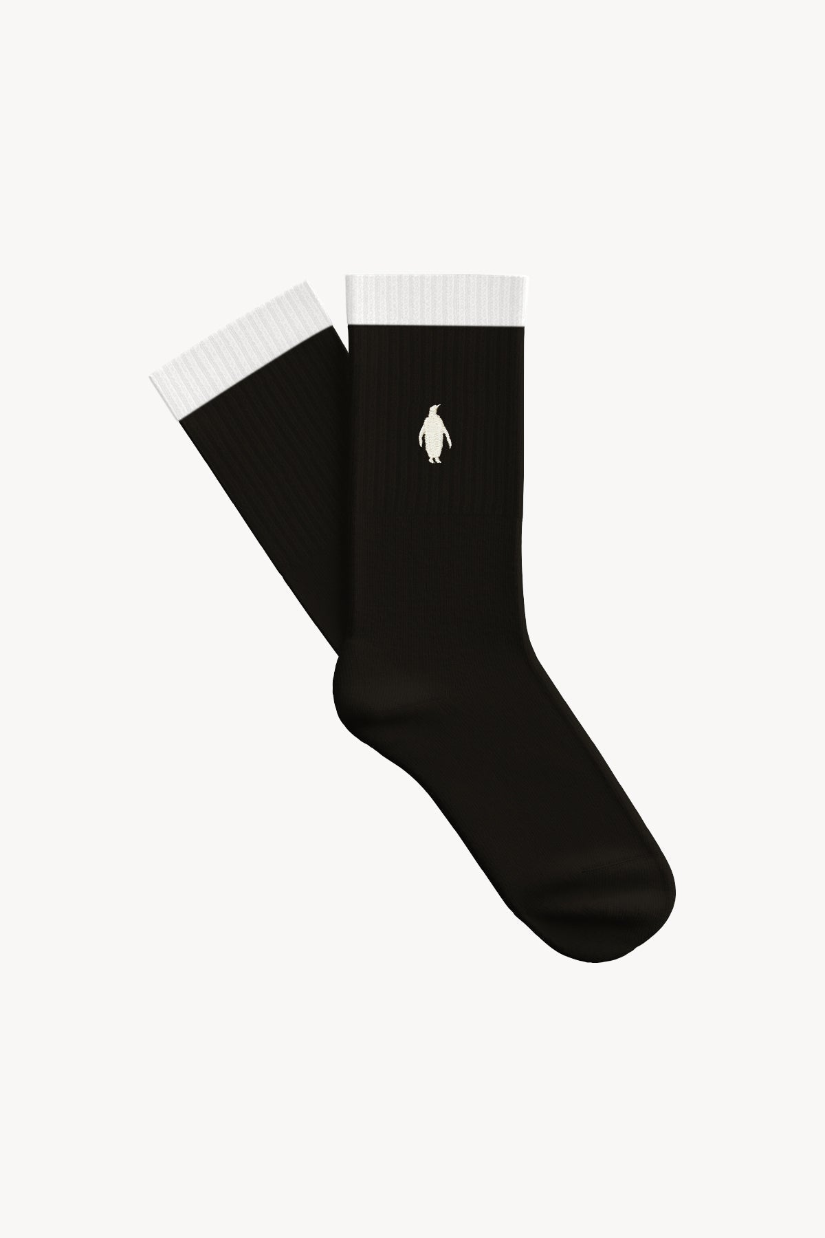 İmparator Penguen Çorap - Siyah/Beyaz