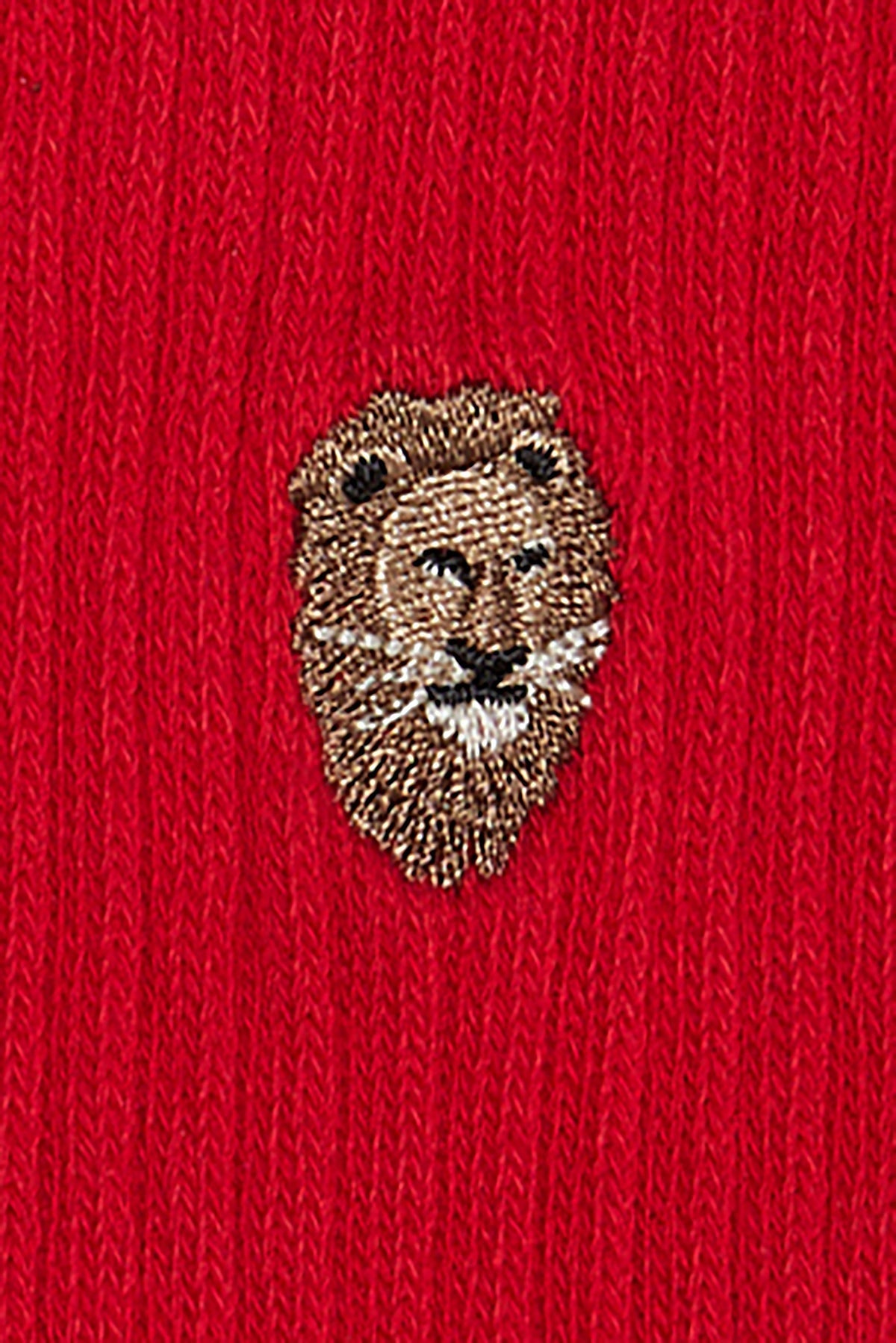 Aslan Havlu  Çorap - Kırmızı