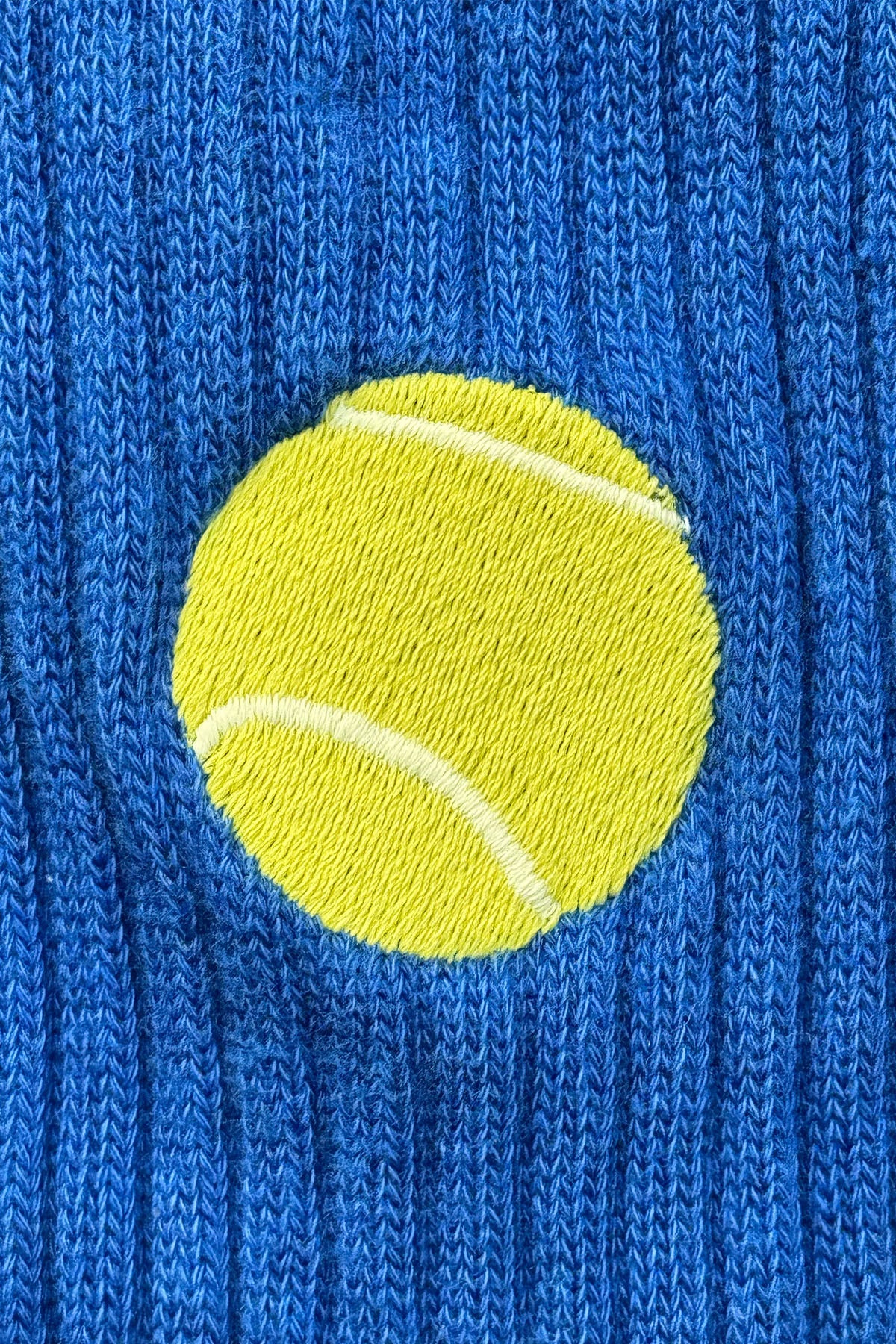 Tennis Ball  Havlu Çorap - Saks Mavi