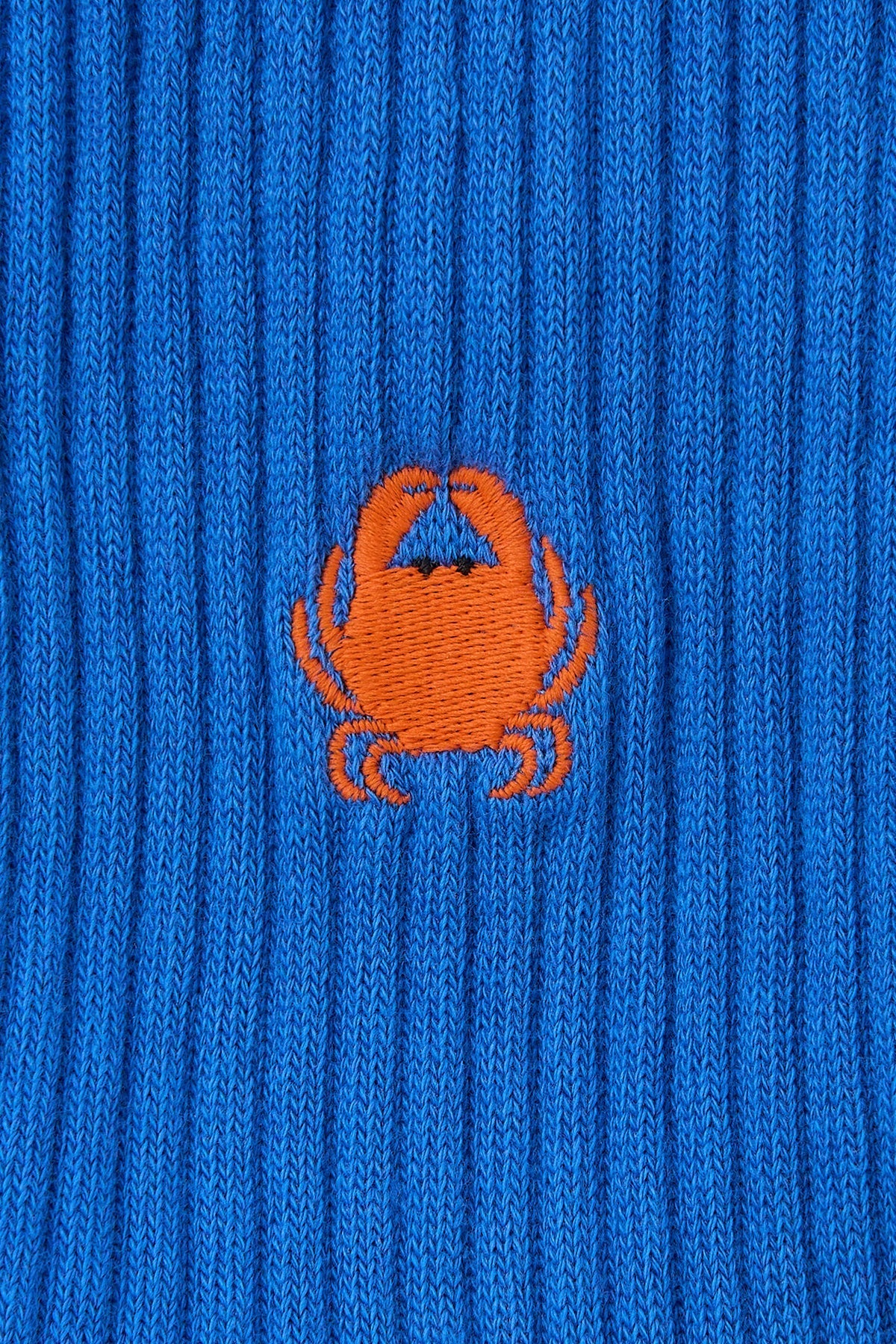 Yengeç Havlu Çorap - Saks Mavi