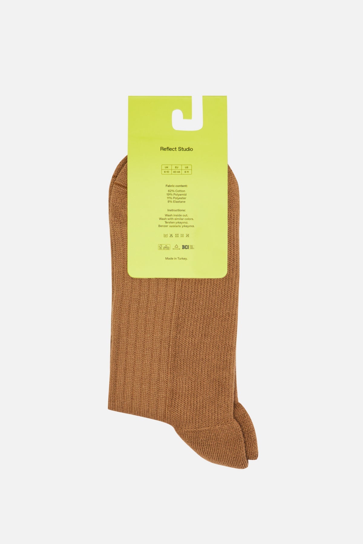 Quokka Havlu Çorap - Boz Kahve