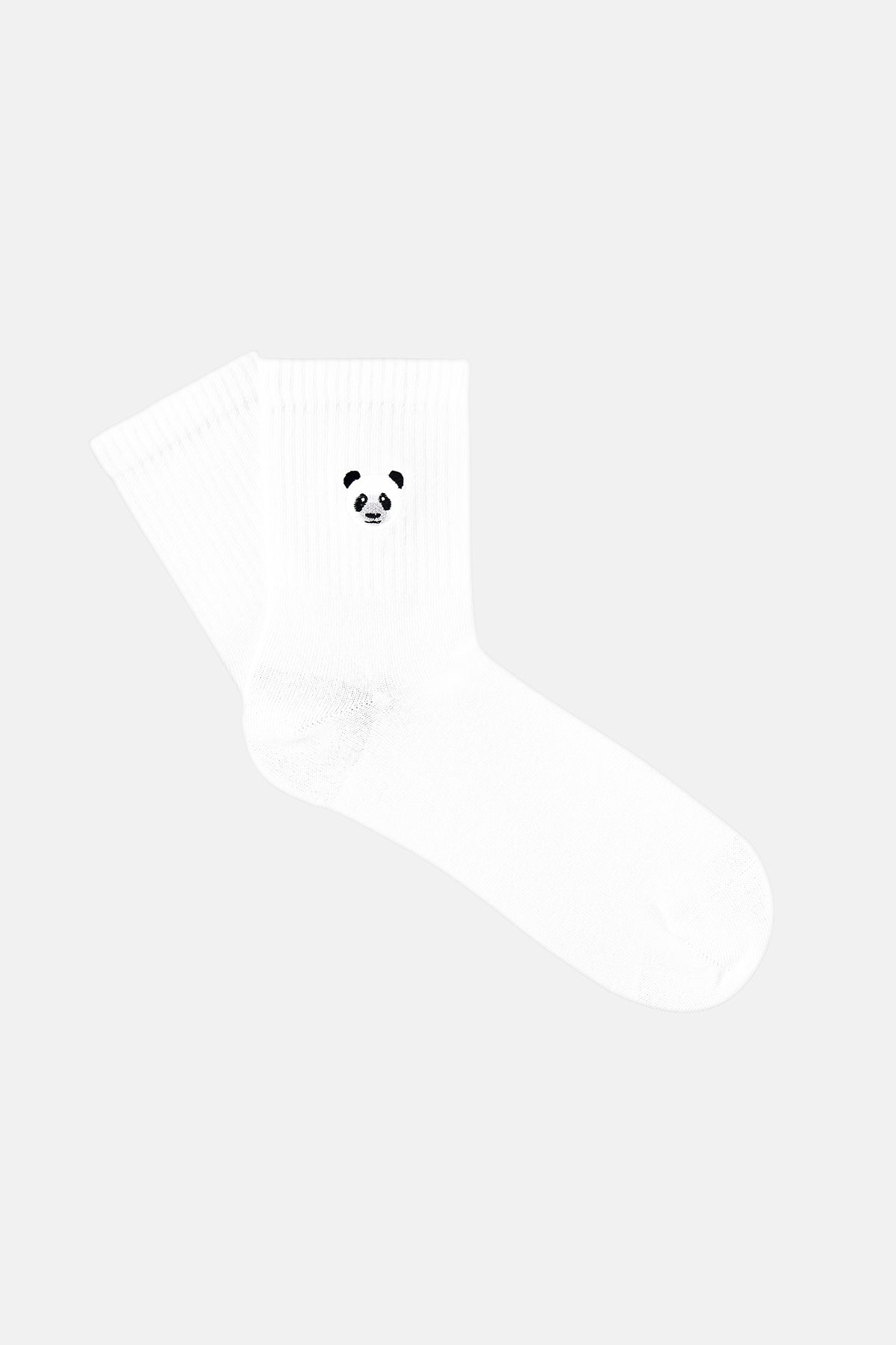 Panda Çorap - Beyaz