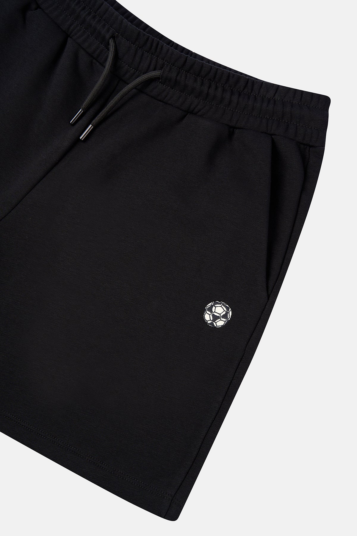 Azteca  Soft Fleece Erkek Şort - Siyah