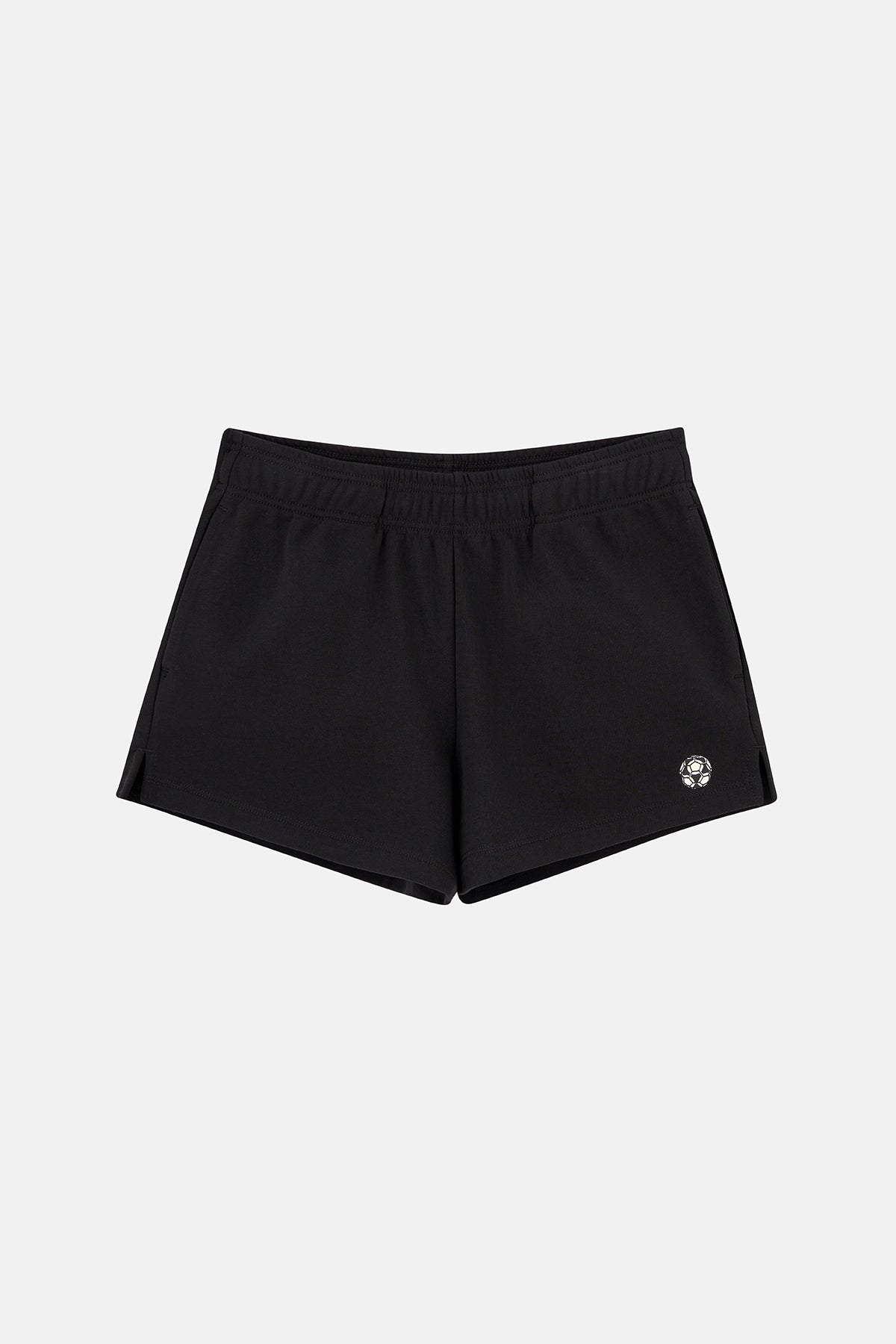 Azteca Soft Fleece Kadın Şort - Siyah