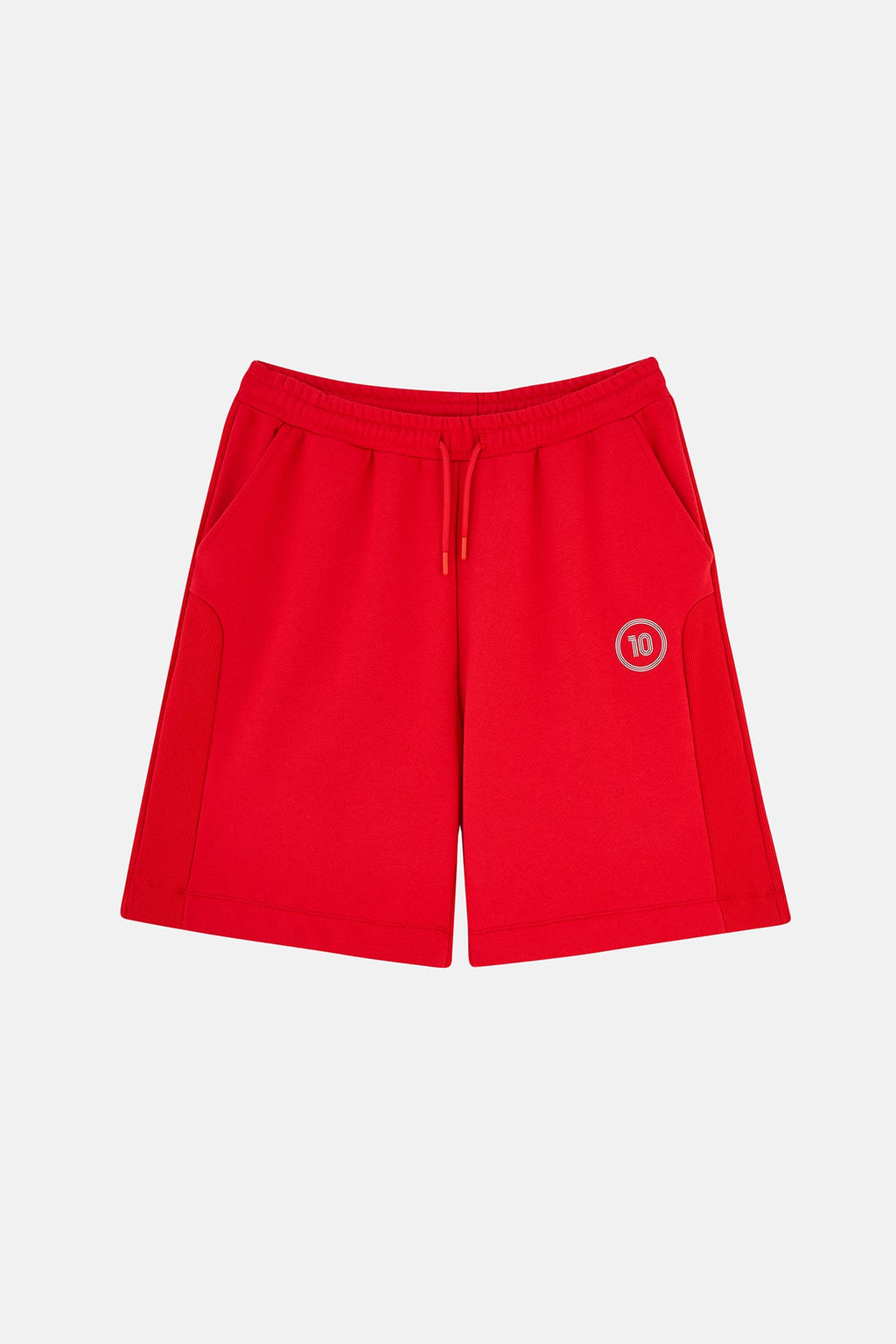 Türkiye 10 Soft Fleece Erkek Şort - Kırmızı