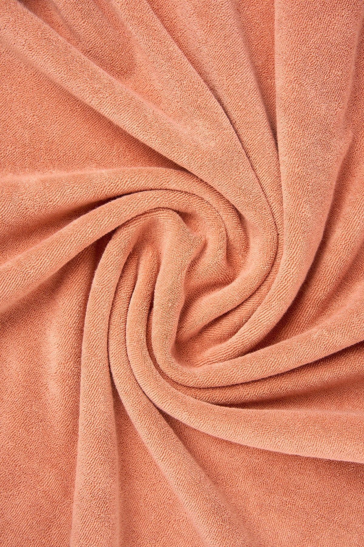 Mercan Yılanı Terry Kadın Şort  - Somon Rengi