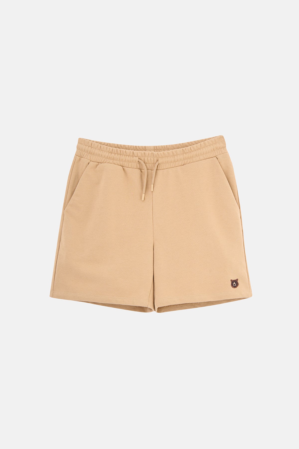 Bozayı Soft Fleece Erkek Şort - Latte