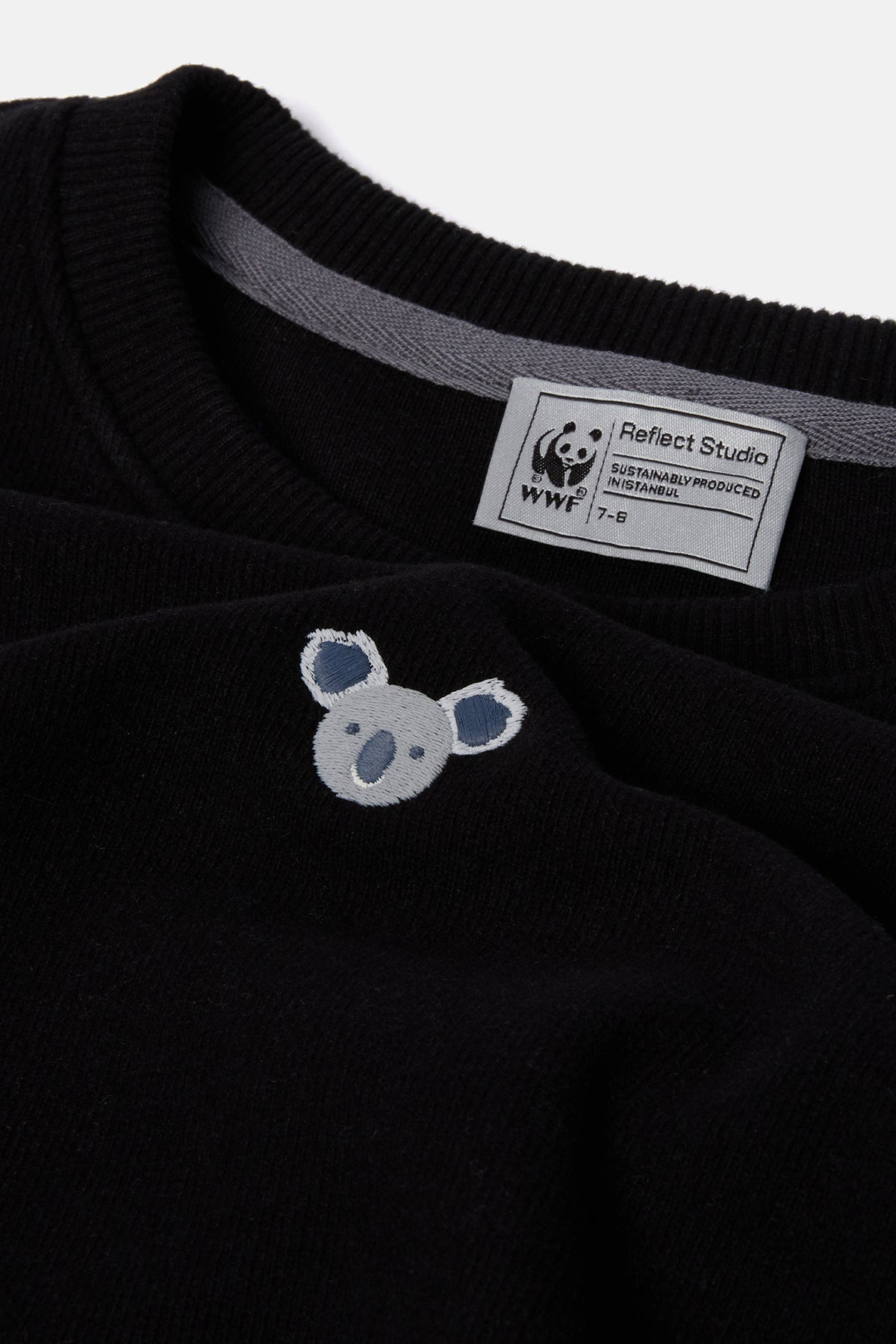 Koala SuperSoft Çocuk Sweatshirt - Siyah