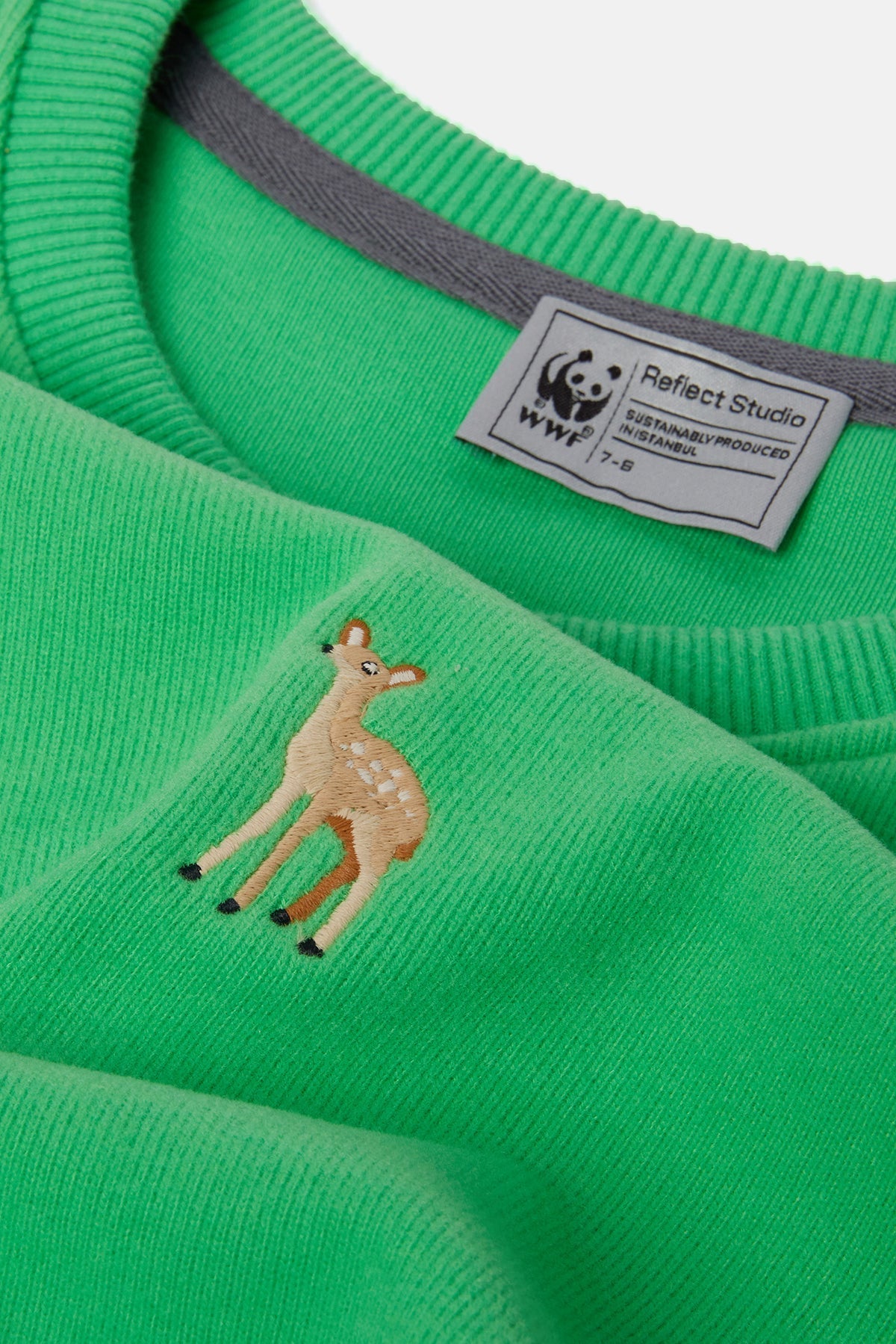 Ceylan SuperSoft Çocuk Sweatshirt - Su Yeşili