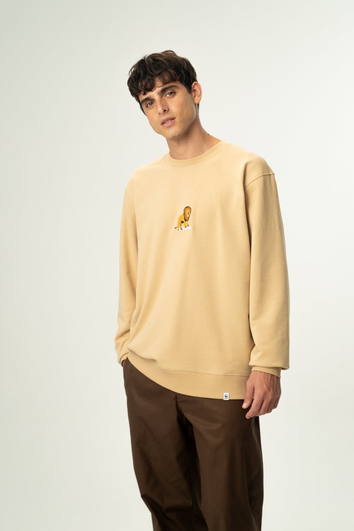Aslan Soft Fleece Sweatshirt - Latte