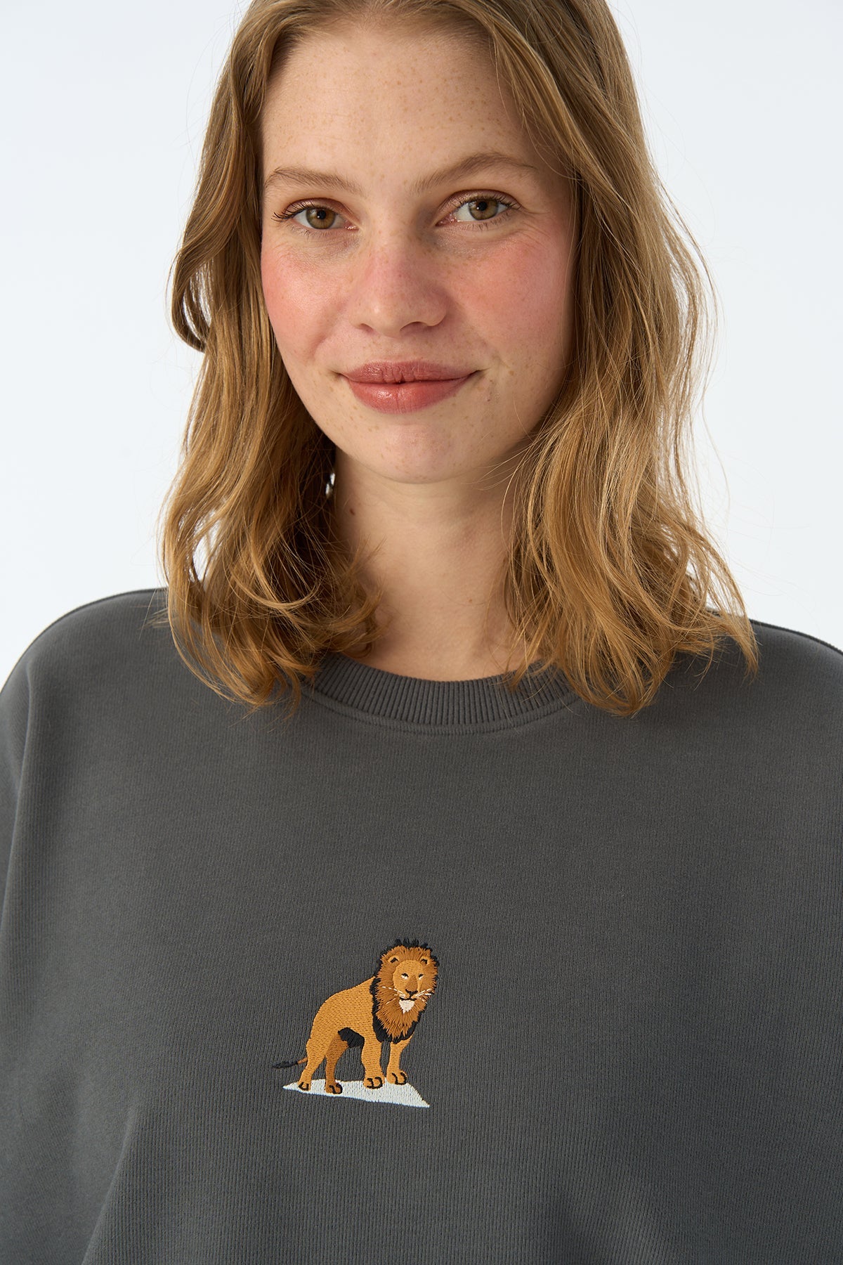 Aslan Oversize SuperSoft Sweatshirt  - Antrasit