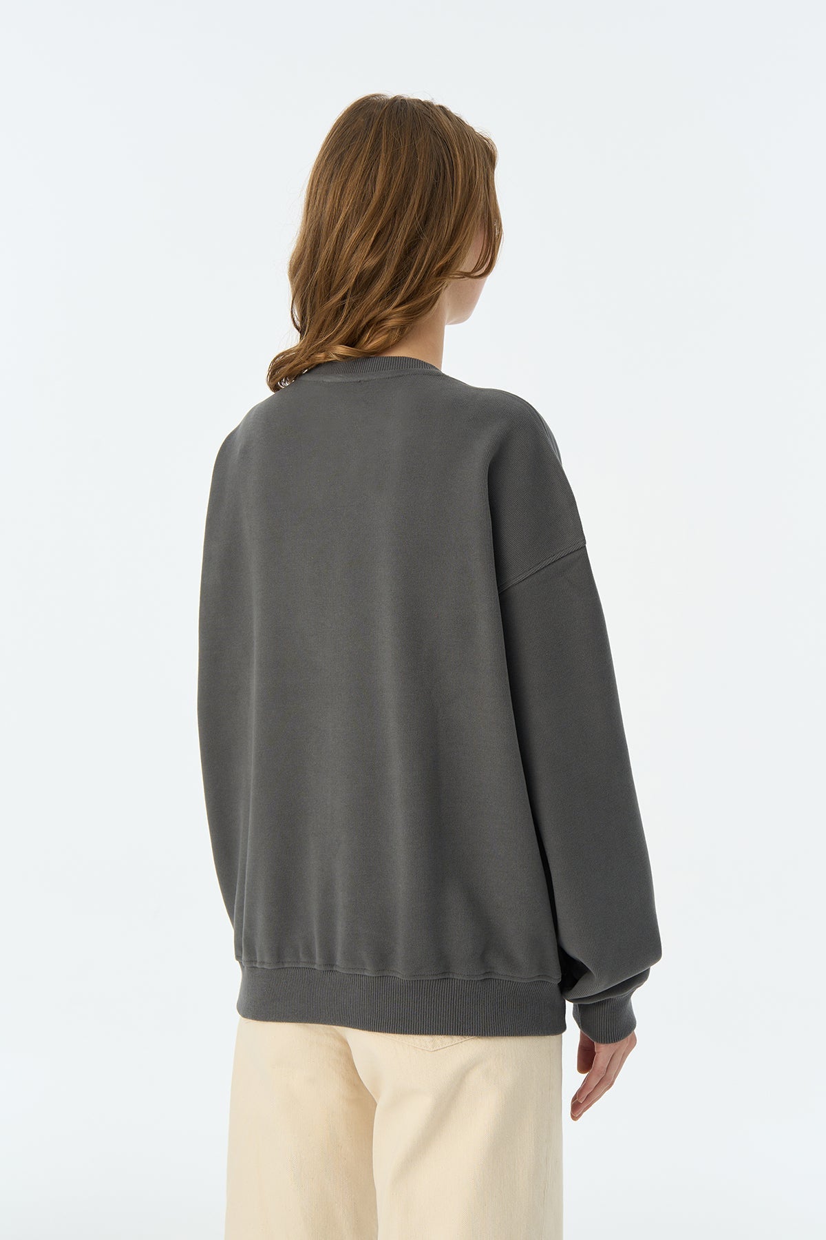 Aslan Oversize SuperSoft Sweatshirt  - Antrasit