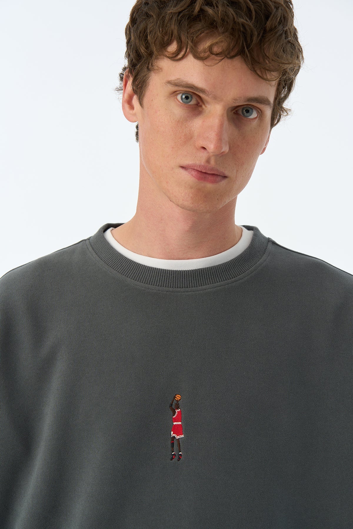 His Airness SuperSoft Sweatshirt - Antrasit