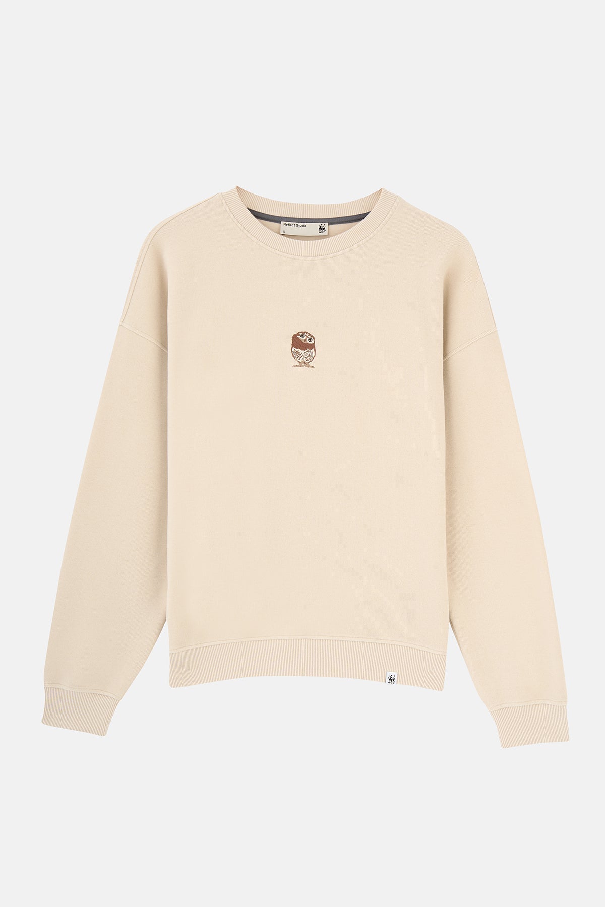 Goblin Baykuş SuperSoft Sweatshirt - Parşömen Bej