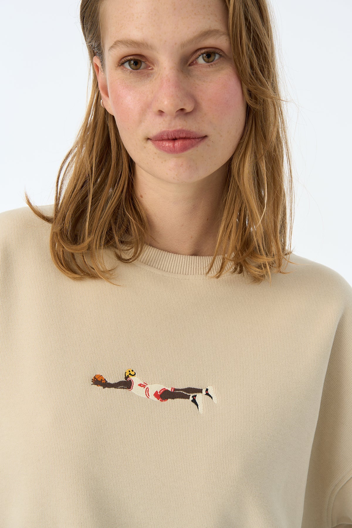 Menace SuperSoft Sweatshirt - Parşömen Bej