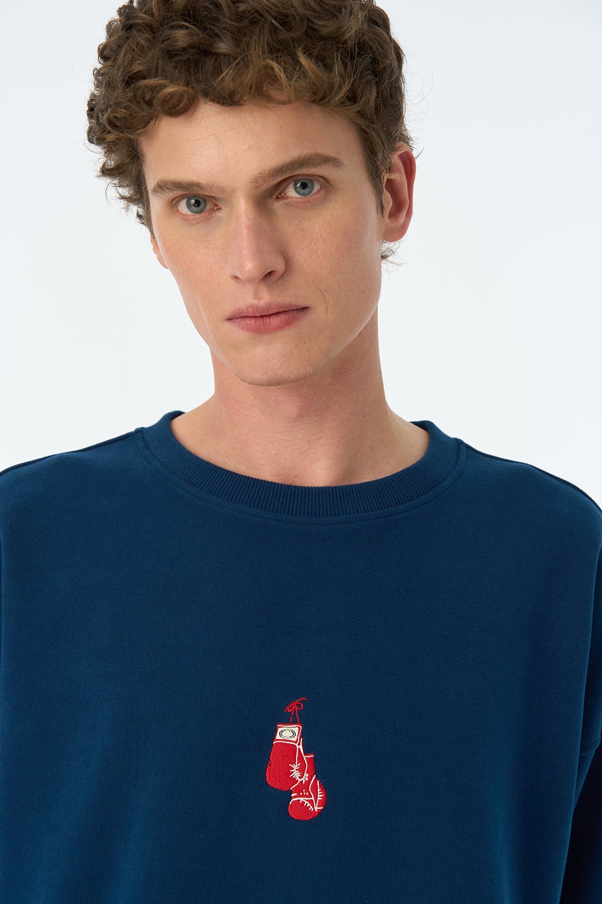 Boxing Gloves SuperSoft Sweatshirt - Lacivert