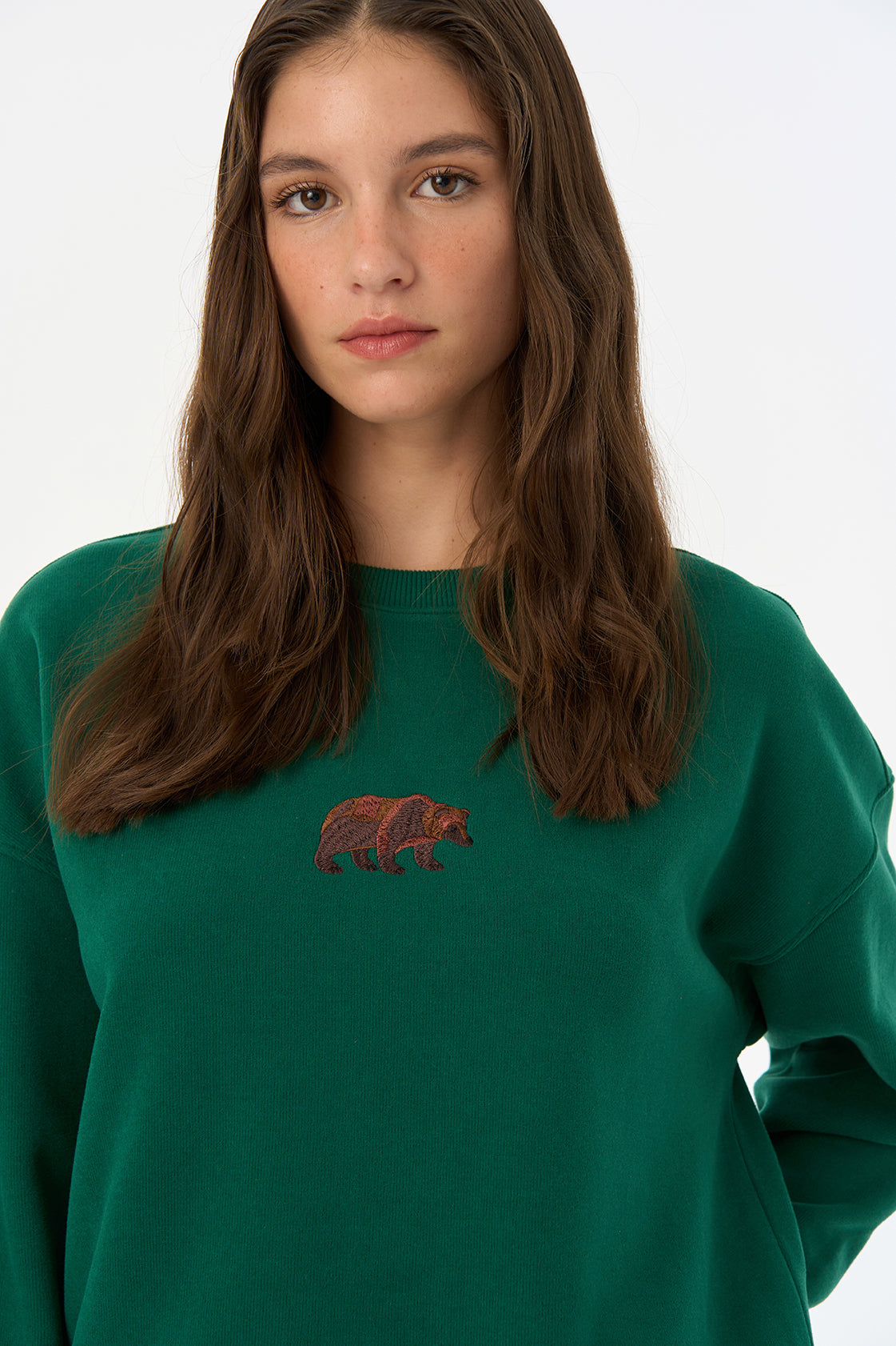 Bozayı SuperSoft Sweatshirt - Nefti Yeşil