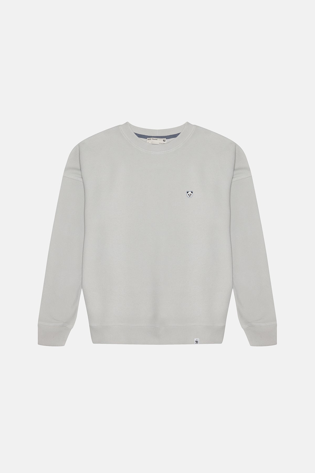 Panda SuperSoft Sweatshirt - Açık Gri