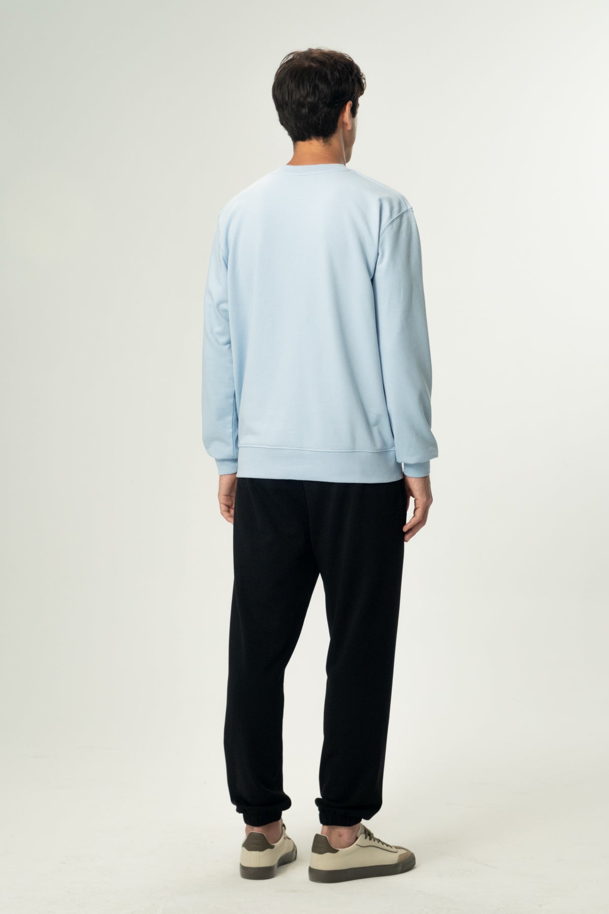 İmparator Penguen Soft Fleece Sweatshirt - Bebek Mavisi