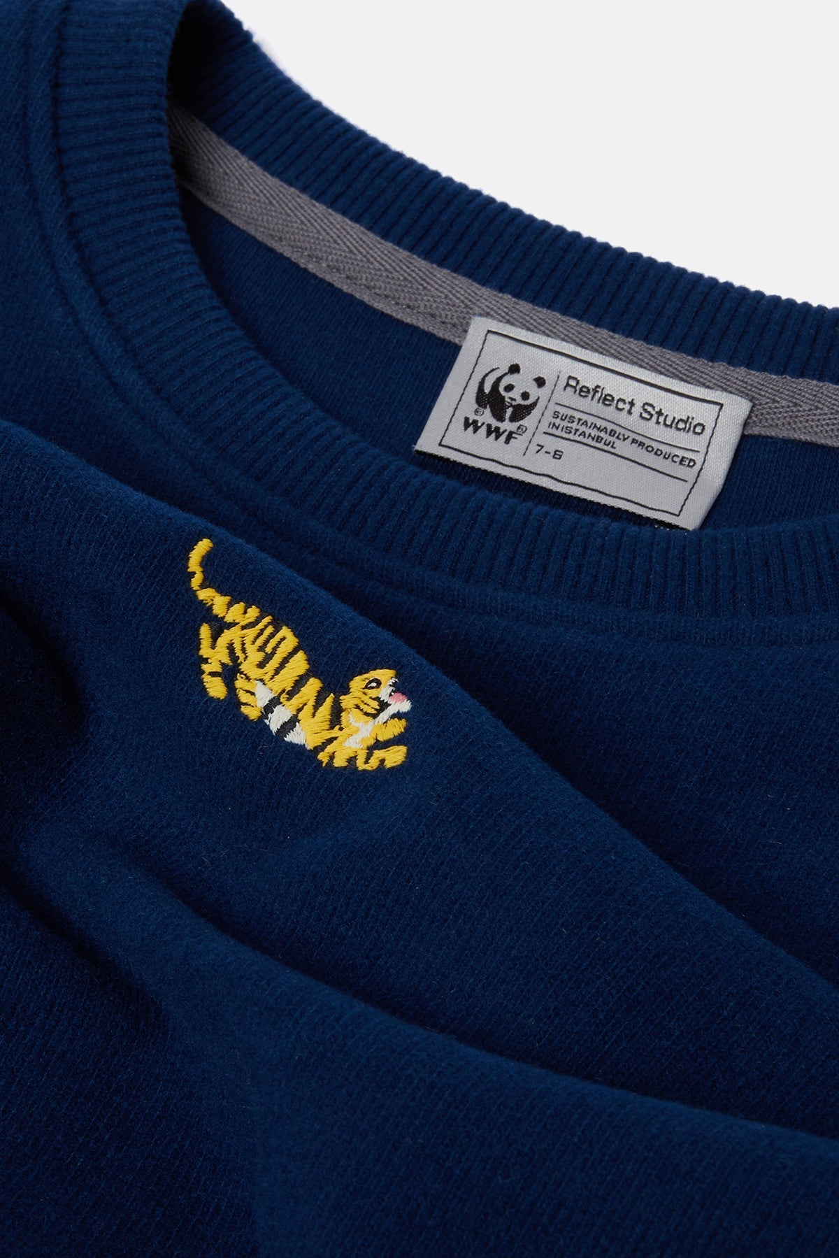 Kaplan SuperSoft Çocuk Sweatshirt - Lacivert