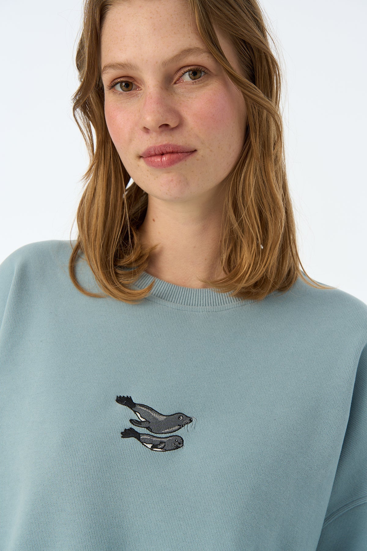 Akdeniz Foku SuperSoft Sweatshirt - Mavi