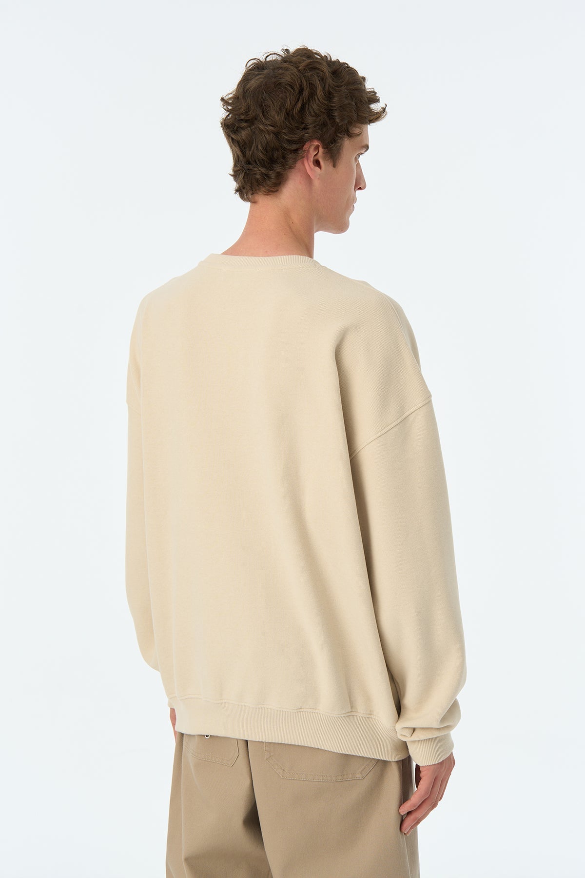 Sincap Oversize SuperSoft Sweatshirt - Parşömen Bej