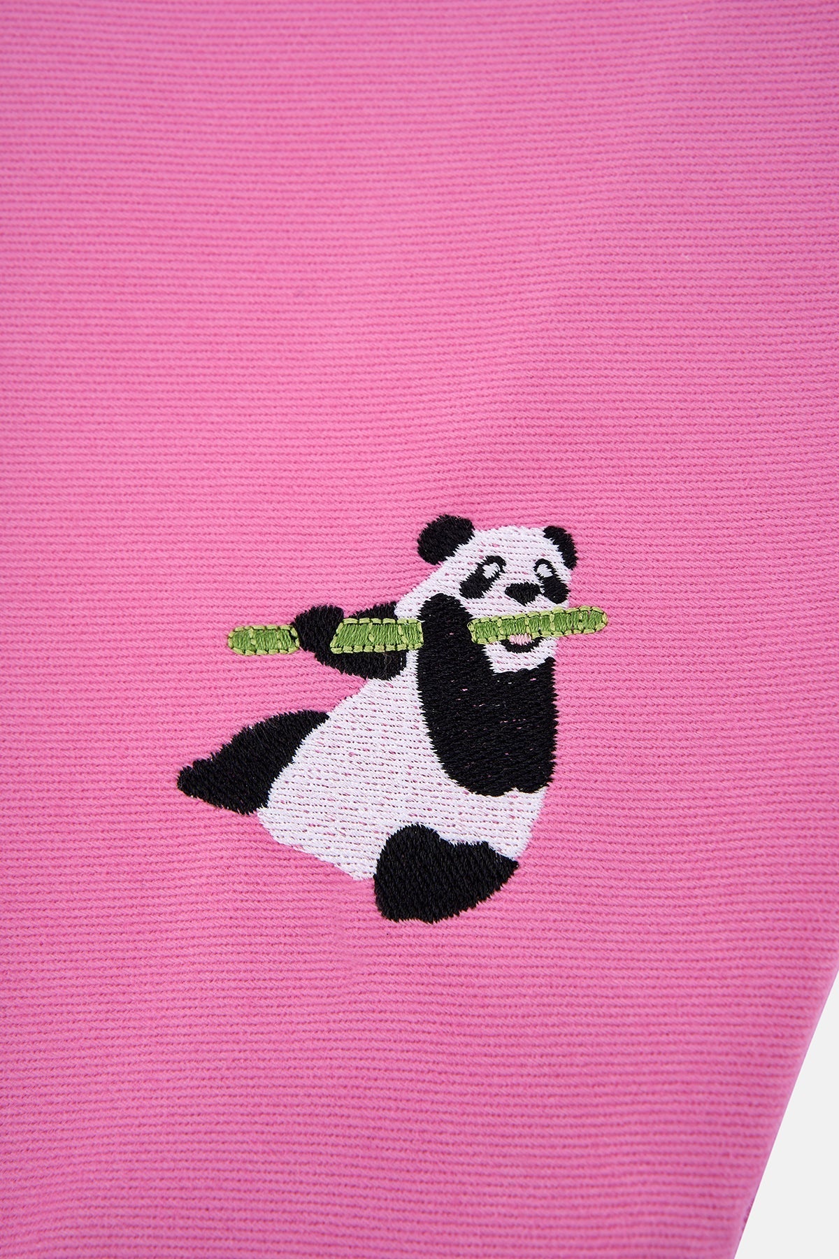 Giant Panda Gabardin Çanta - Pembe