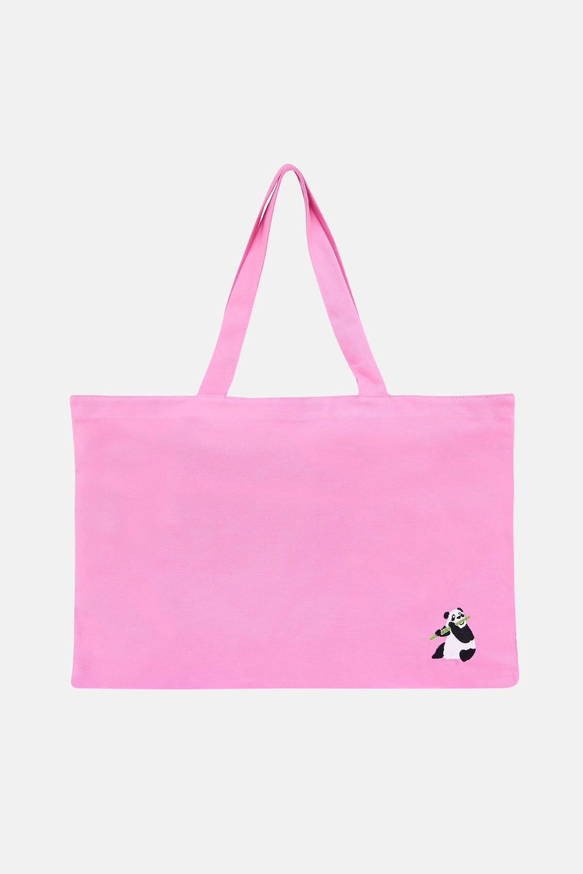 Giant Panda Gabardin Çanta - Pembe