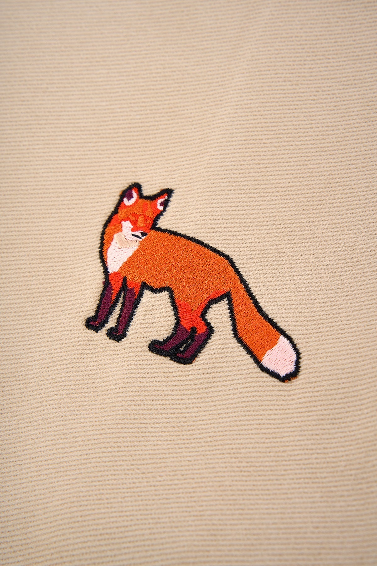 Kızıl Tilki Gabardin Çanta - Latte