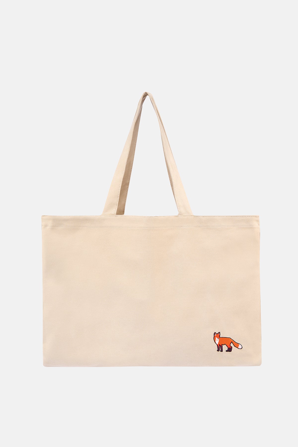 Kızıl Tilki Gabardin Çanta - Latte