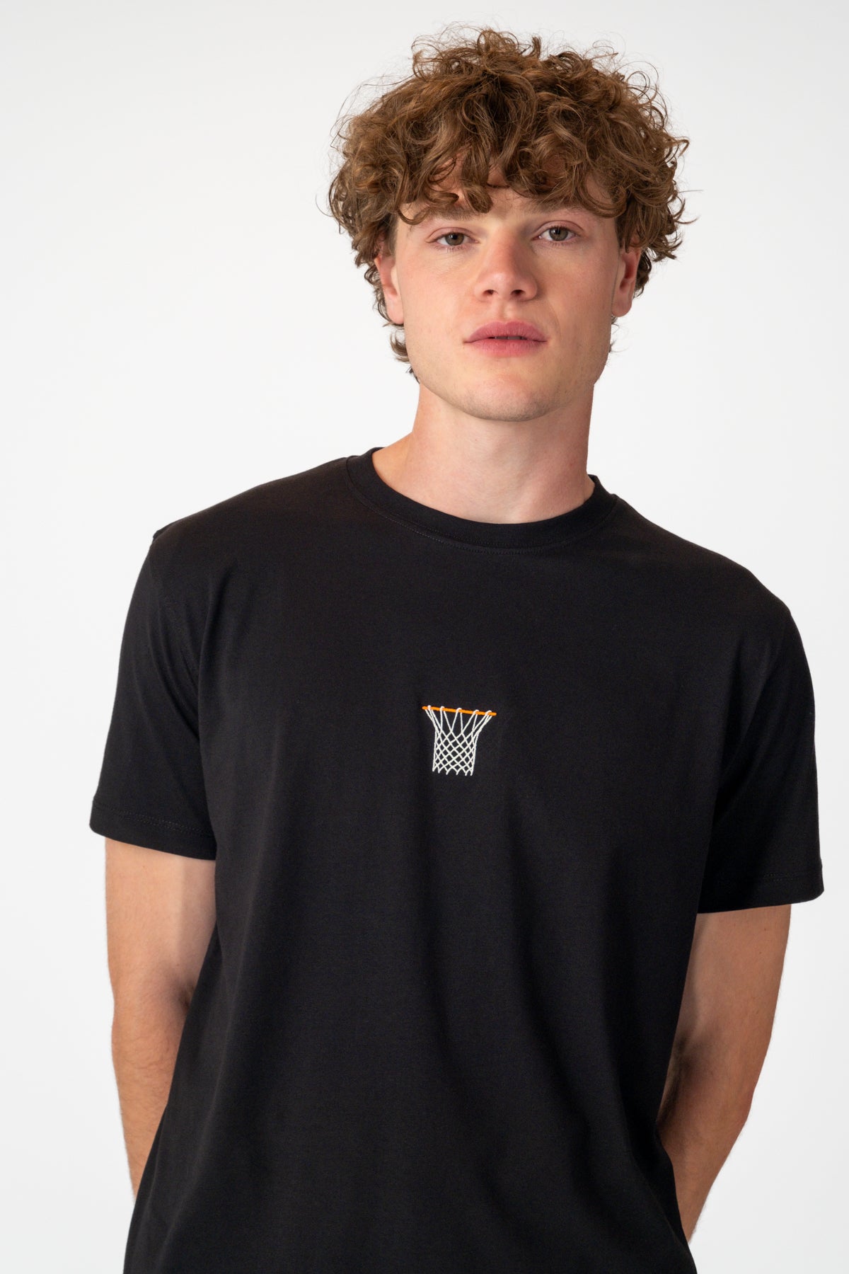 Hoop Light-Weight T-Shirt - Siyah