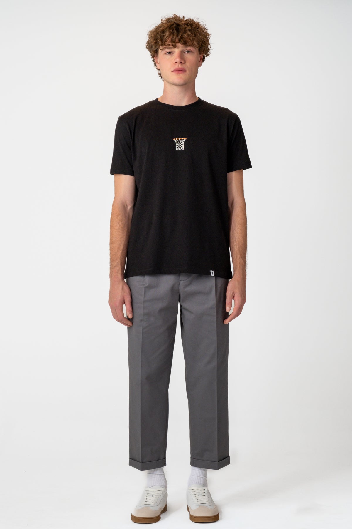 Hoop Light-Weight T-Shirt - Siyah