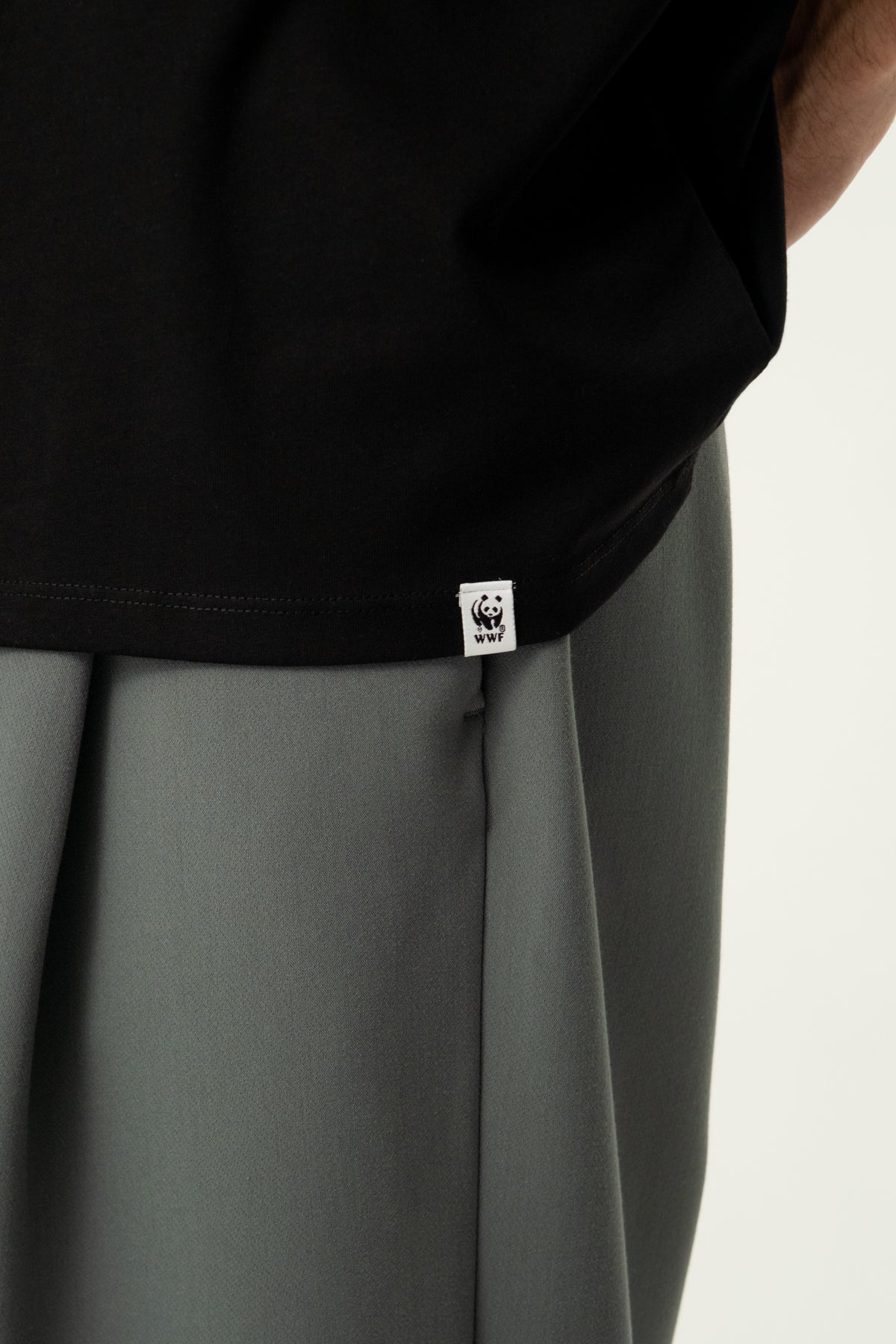 Mercan Yılanı Oversize Light-Weight T-Shirt - Siyah