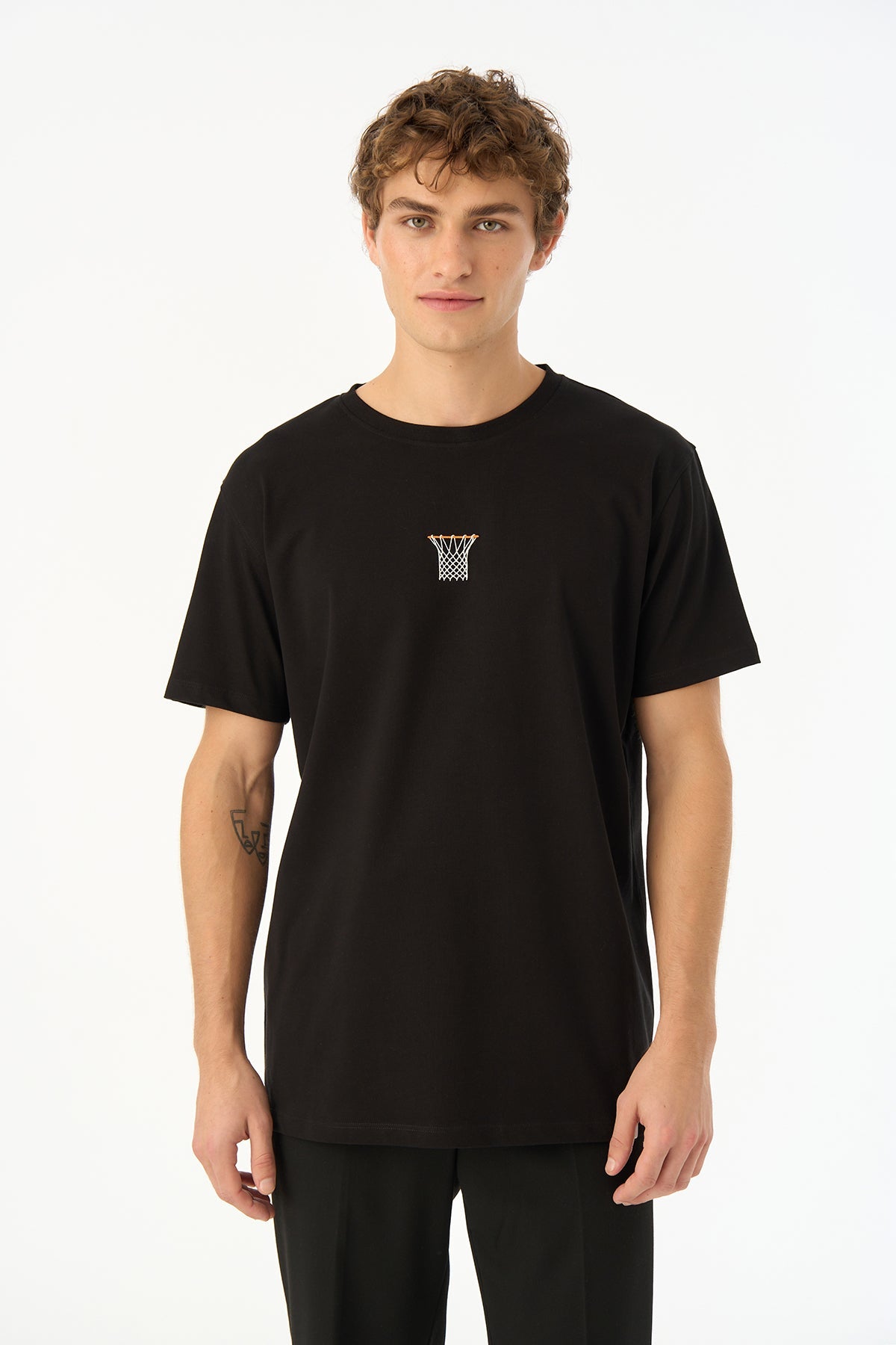 Hoop T-Shirt - Siyah